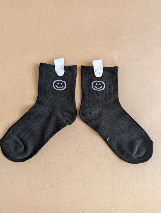 Cuties Black kids socks - Le Loxx