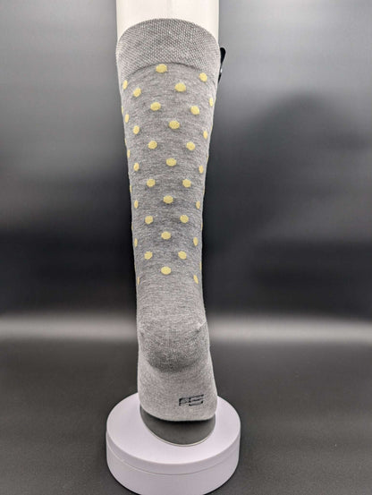 Alaskan Summer Polka Dot Crew socks - Le Loxx