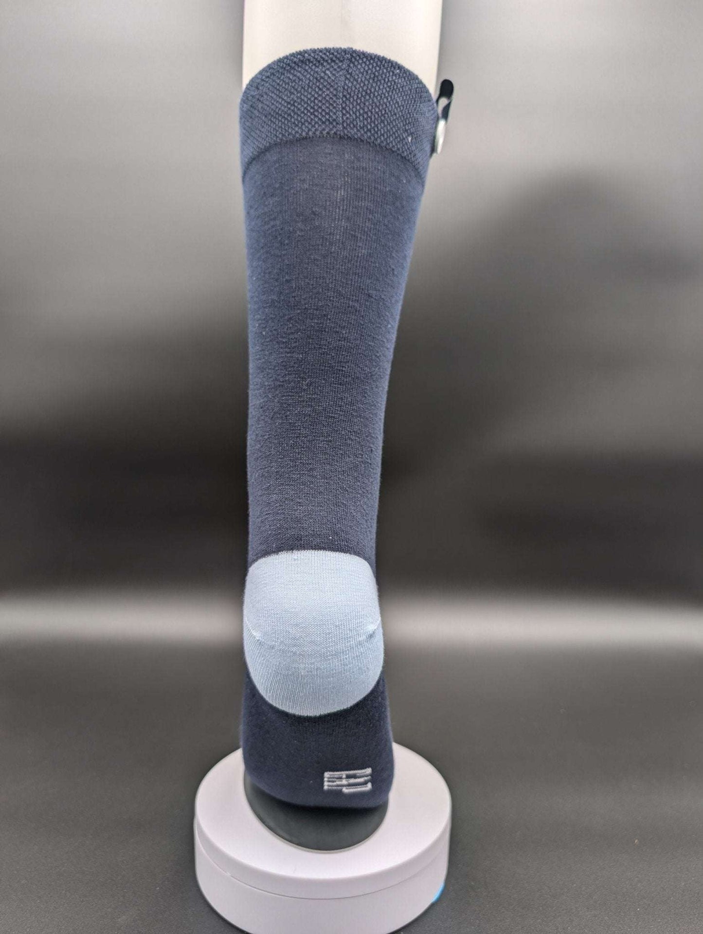Alaskan Summer Blue Crew socks - Le Loxx