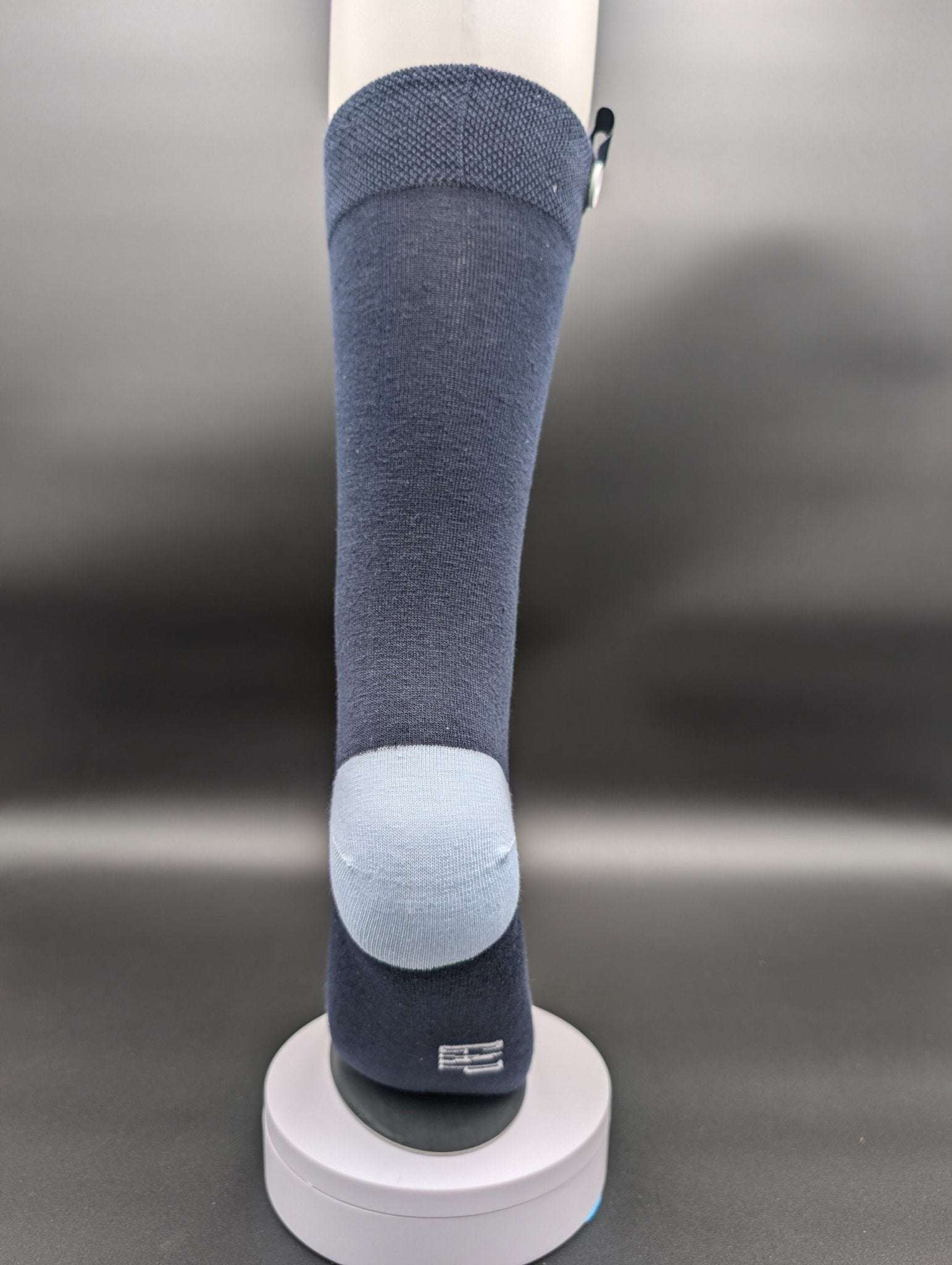 Alaskan Summer Blue Crew socks - Le Loxx