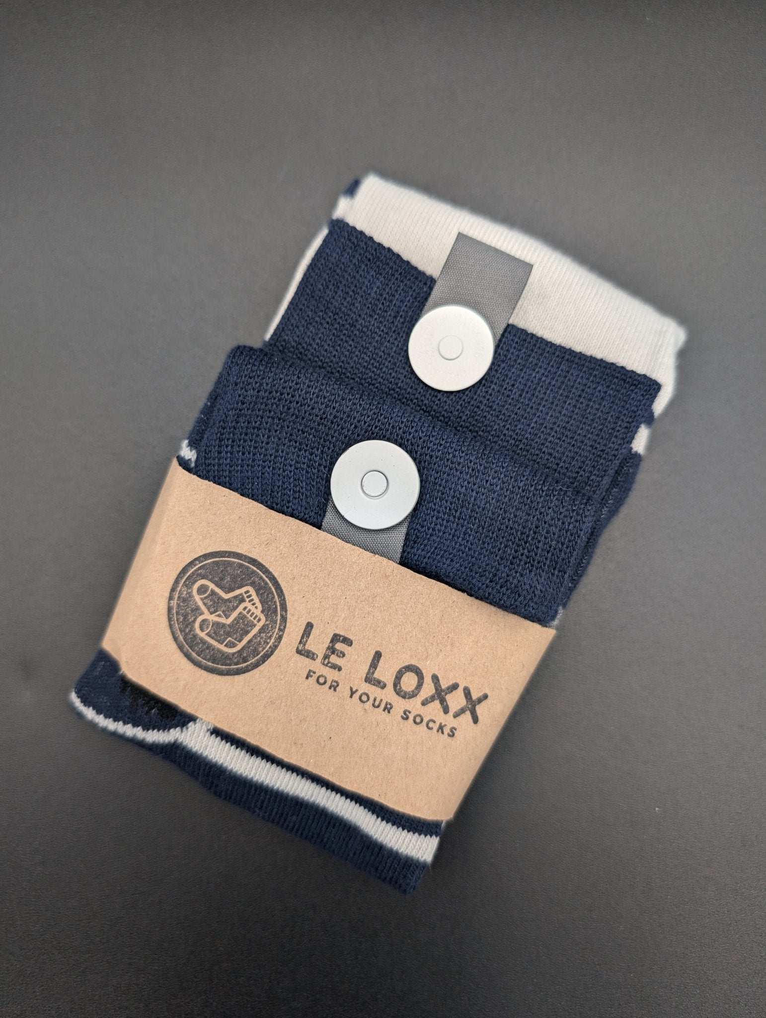 Witch & Warlock Blue Crew Socks – Magnetic Lock and Loop Design - Le Loxx