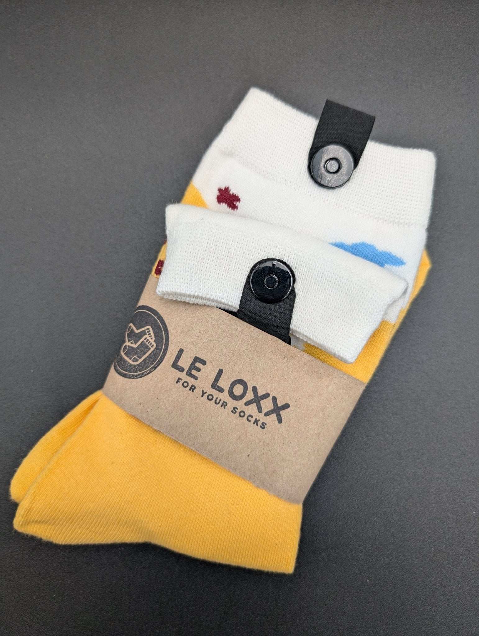 Bali Yellow high ankle socks - Le Loxx