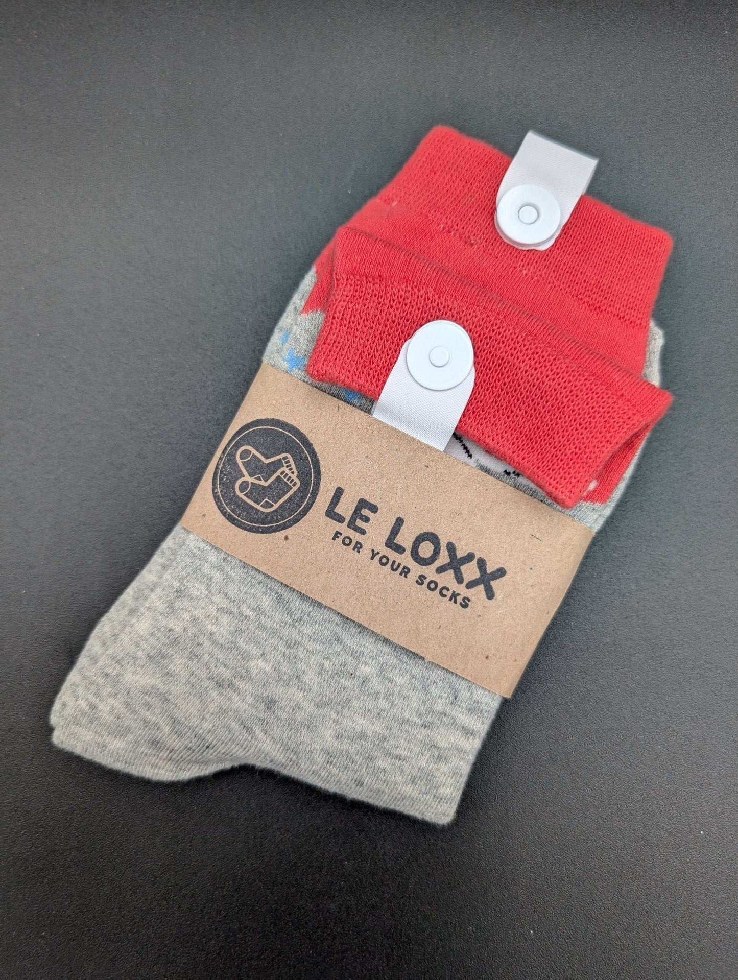 Bali Red high ankle socks - Le Loxx