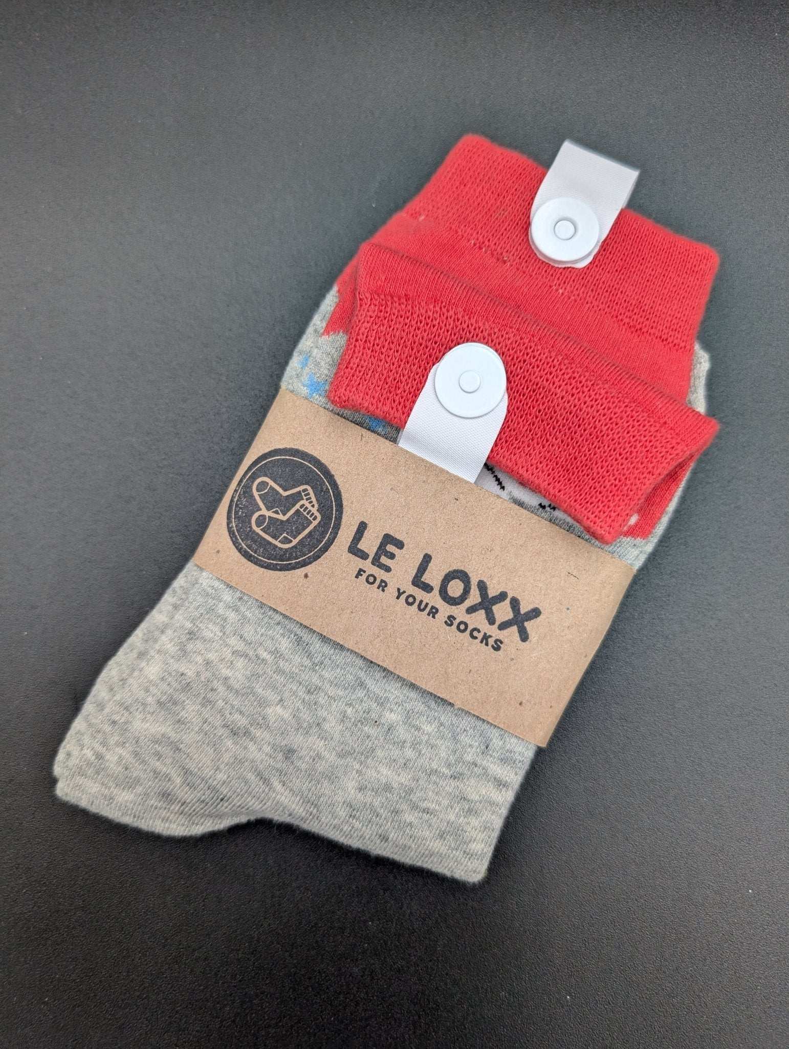 Bali Red high ankle socks - Le Loxx