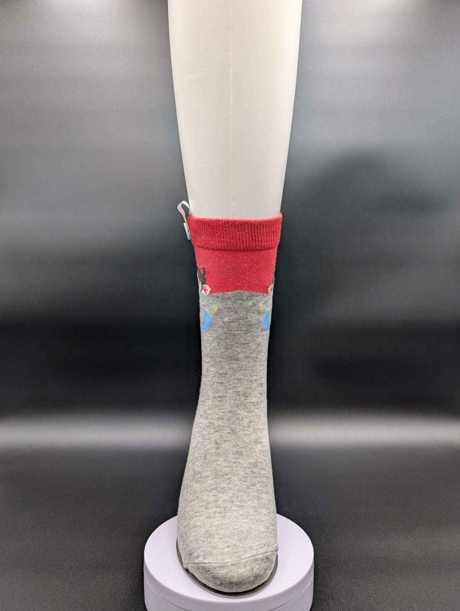 Bali Red high ankle socks - Le Loxx