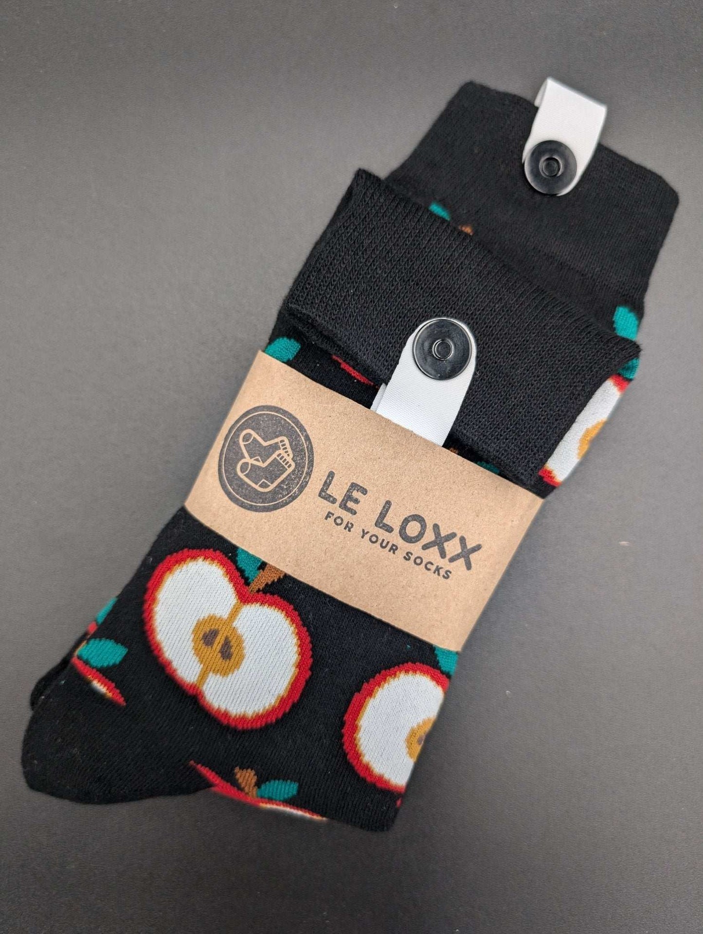 Hawaii Apple Crew Socks – Magnetic Lock and Loop Design - Le Loxx