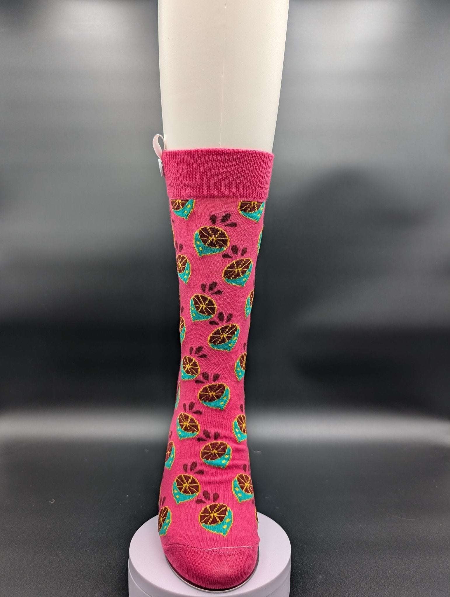 Hawaii Pink Guava Crew Socks – Magnetic Lock and Loop Design - Le Loxx