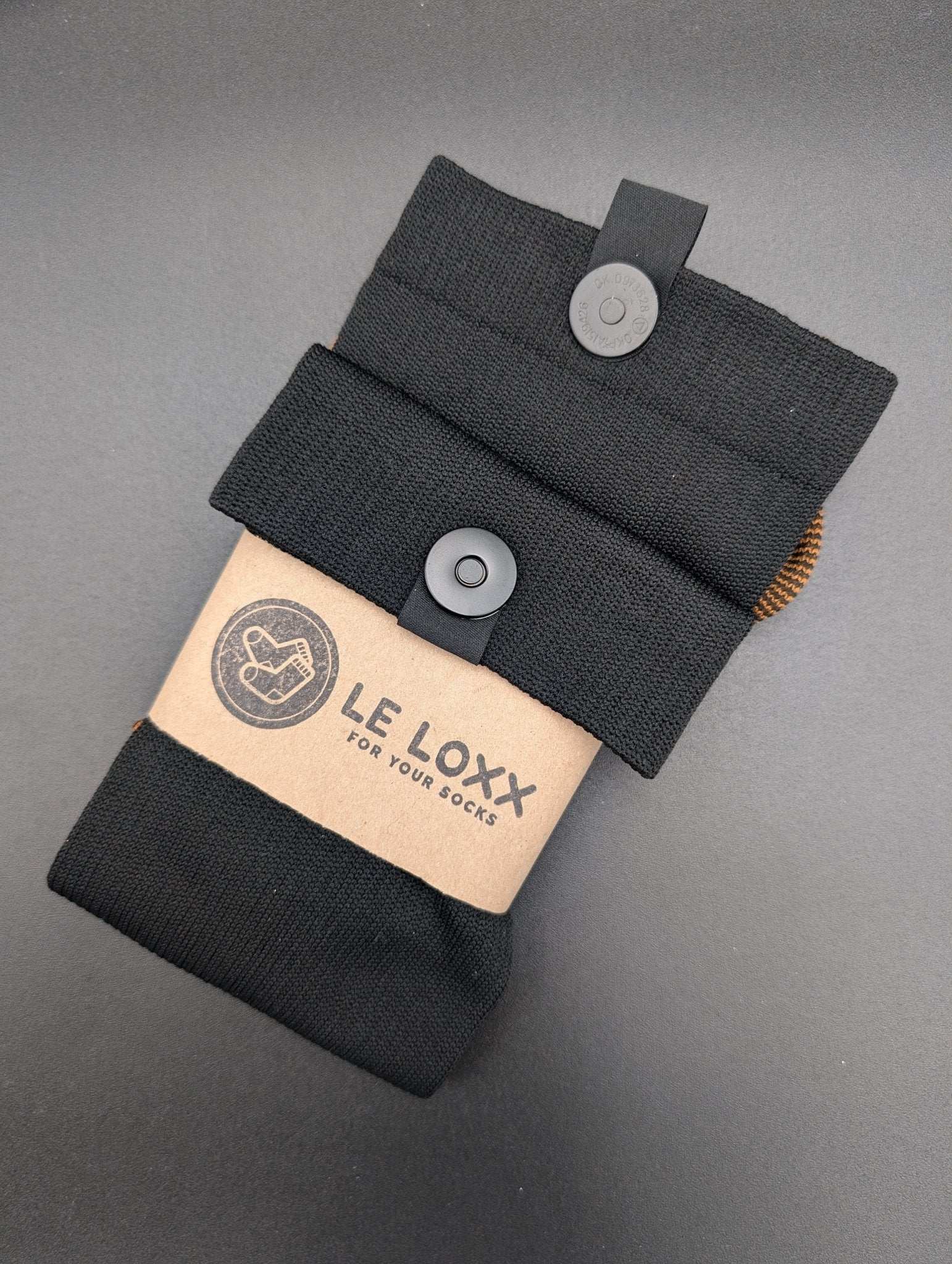 Helsinki Black Compression Socks – Magnetic Lock and Loop Design - Le Loxx