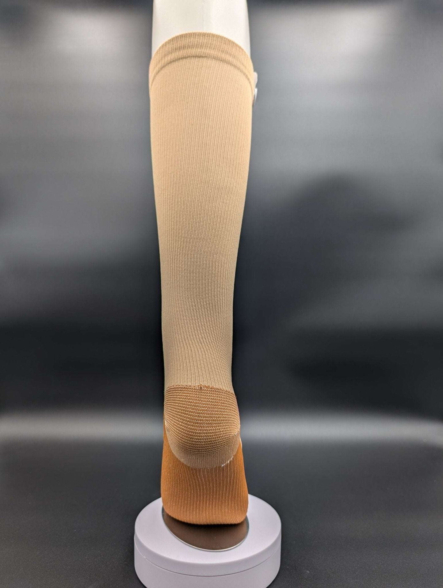 Helsinki Tan Compression Socks – Magnetic Lock and Loop Design - Le Loxx