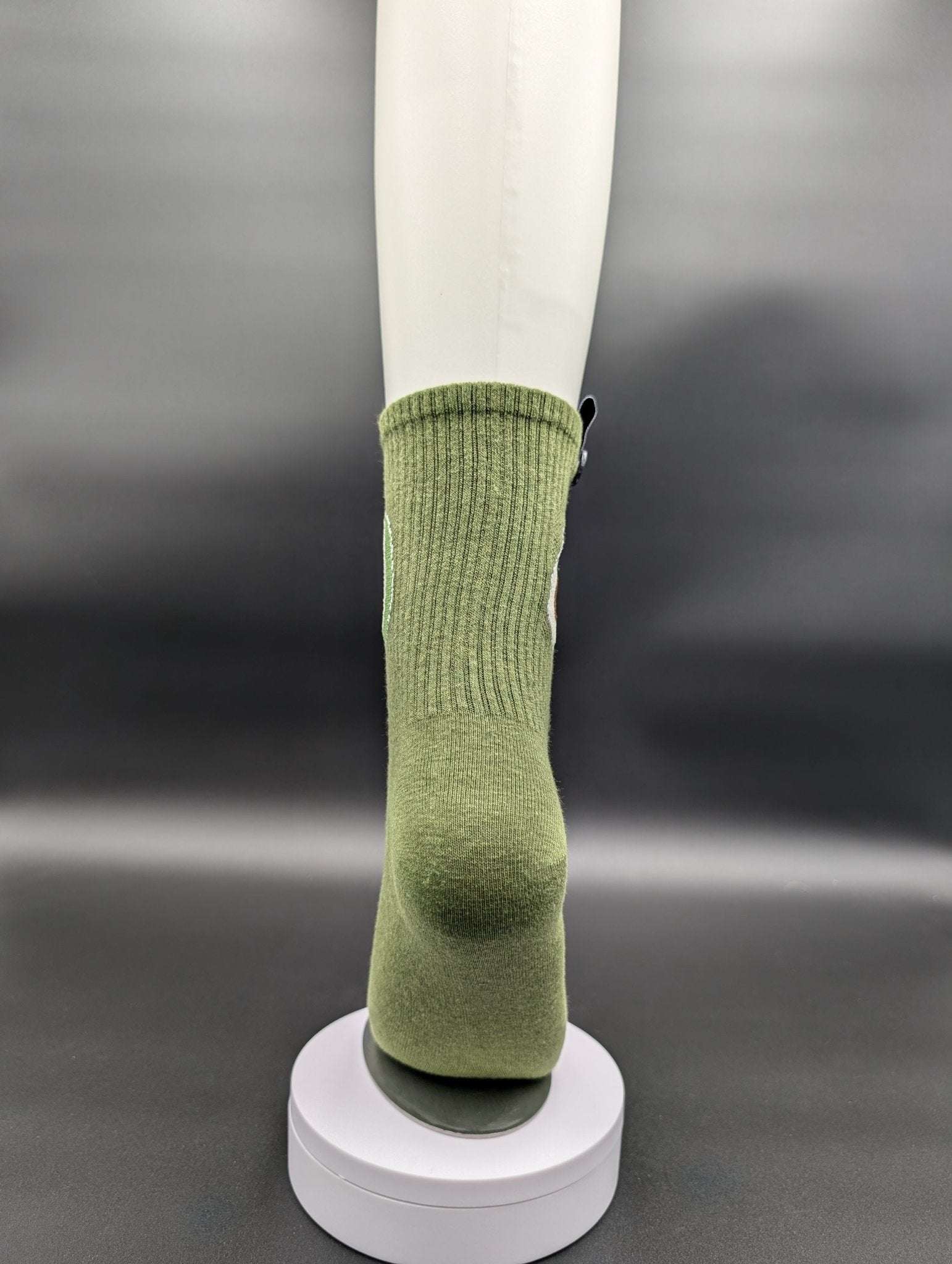 Honolulu Avocado Crew Socks – Magnetic Lock and Loop Design - Le Loxx