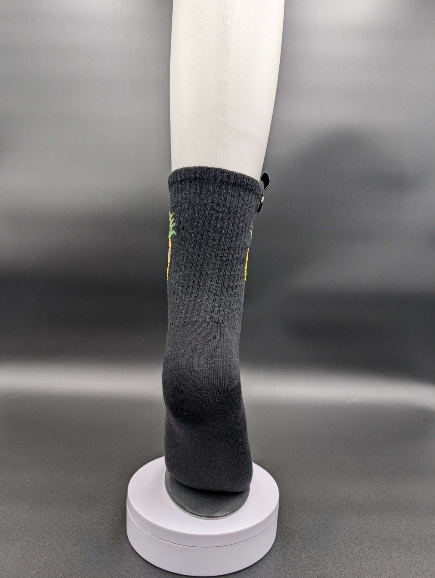 Honolulu Pineapple Crew Socks – Magnetic Lock and Loop Design - Le Loxx