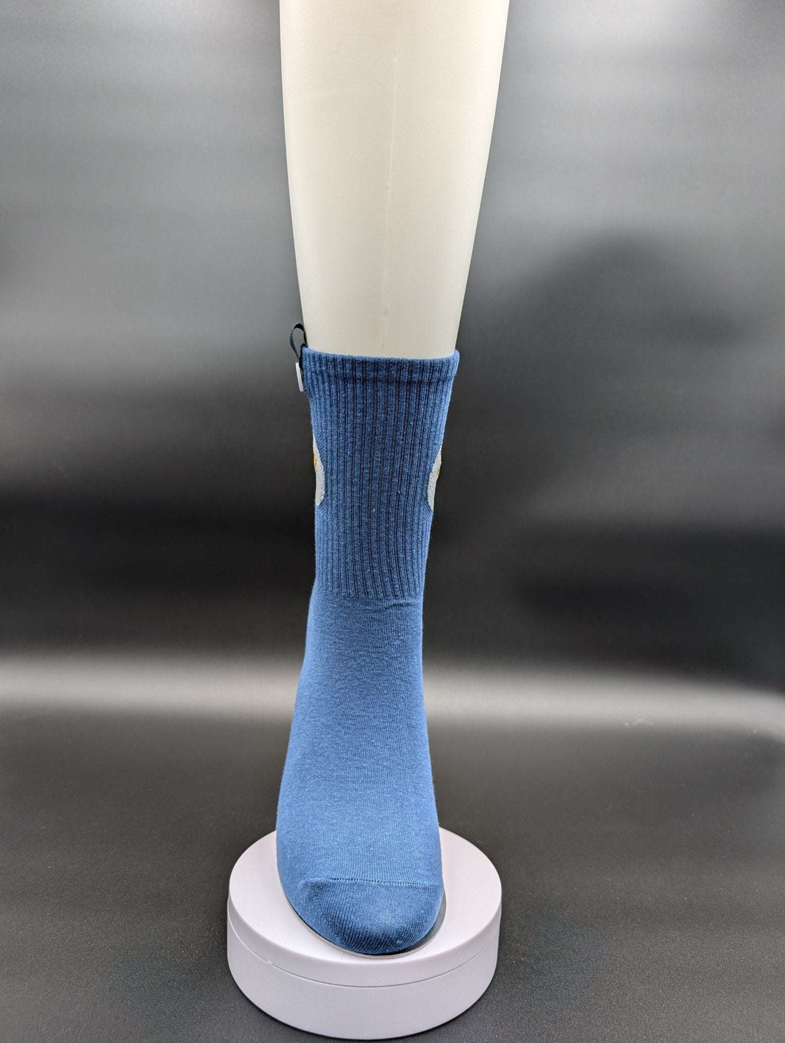 Honolulu Sunny Side Up Crew Socks – Magnetic Lock and Loop Design - Le Loxx