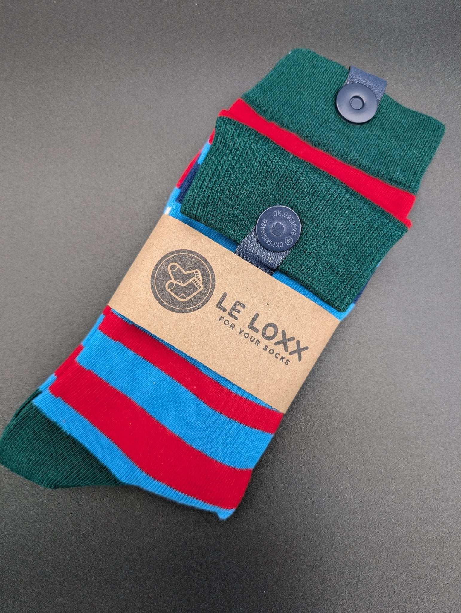 Lisbon Loxx Executive Socks – Magnetic Lock and Loop Design - Le Loxx