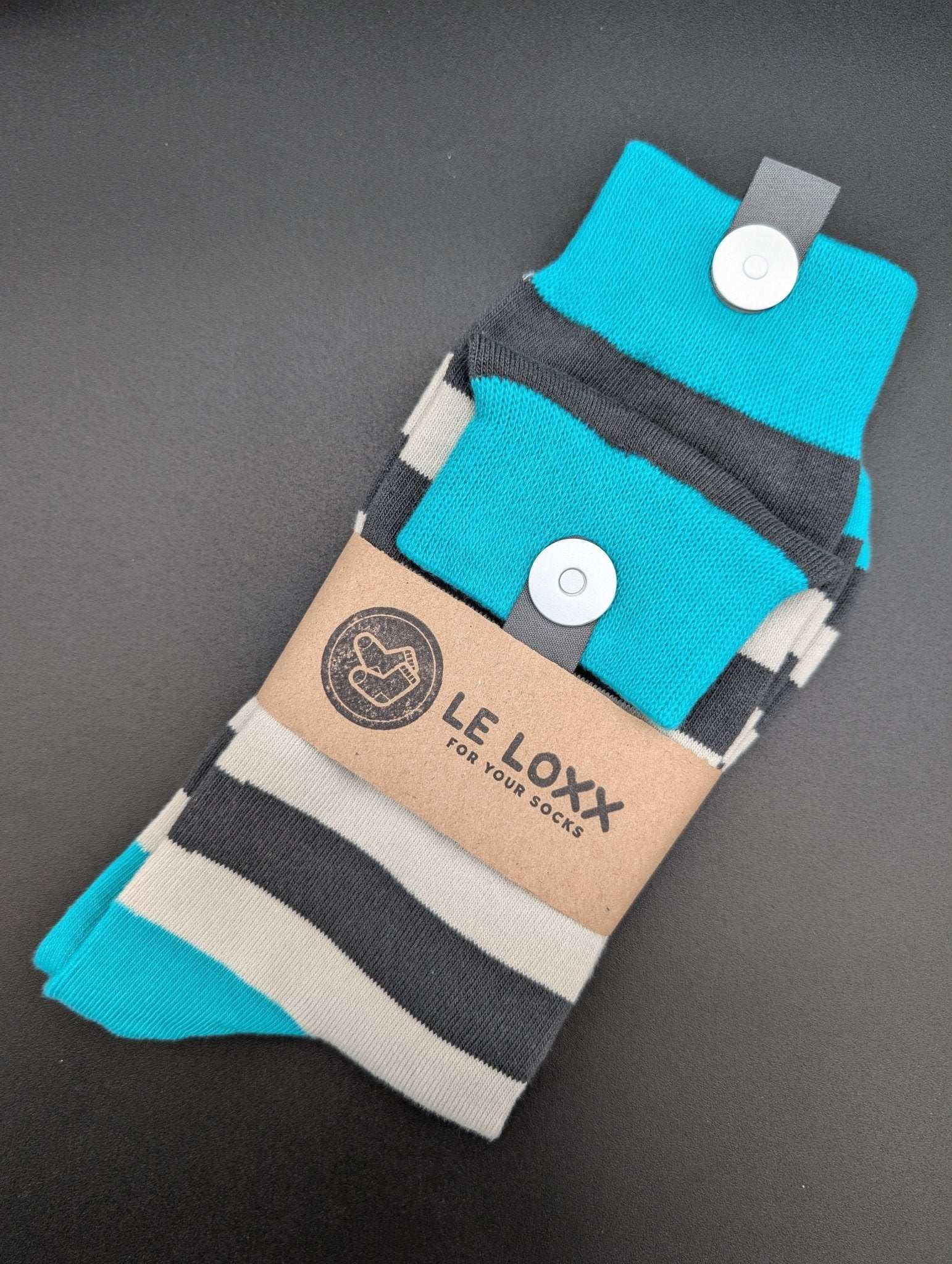 Lisbon Light Loxx Executive Socks – Magnetic Lock and Loop Design - Le Loxx