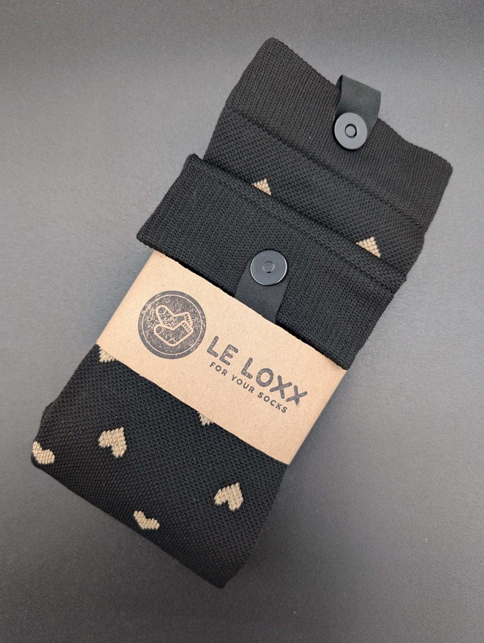Montreal Hearts Compression Socks – Magnetic Lock and Loop Design - Le Loxx