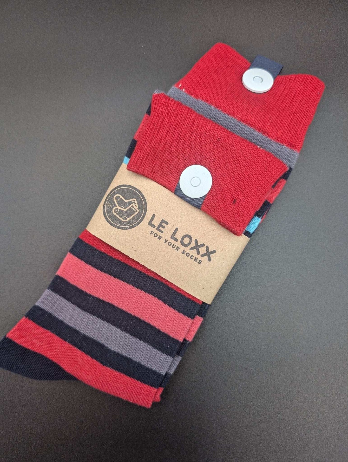 Milan Executive Boardroom Socks – Magnetic Lock and Loop Design - Le Loxx