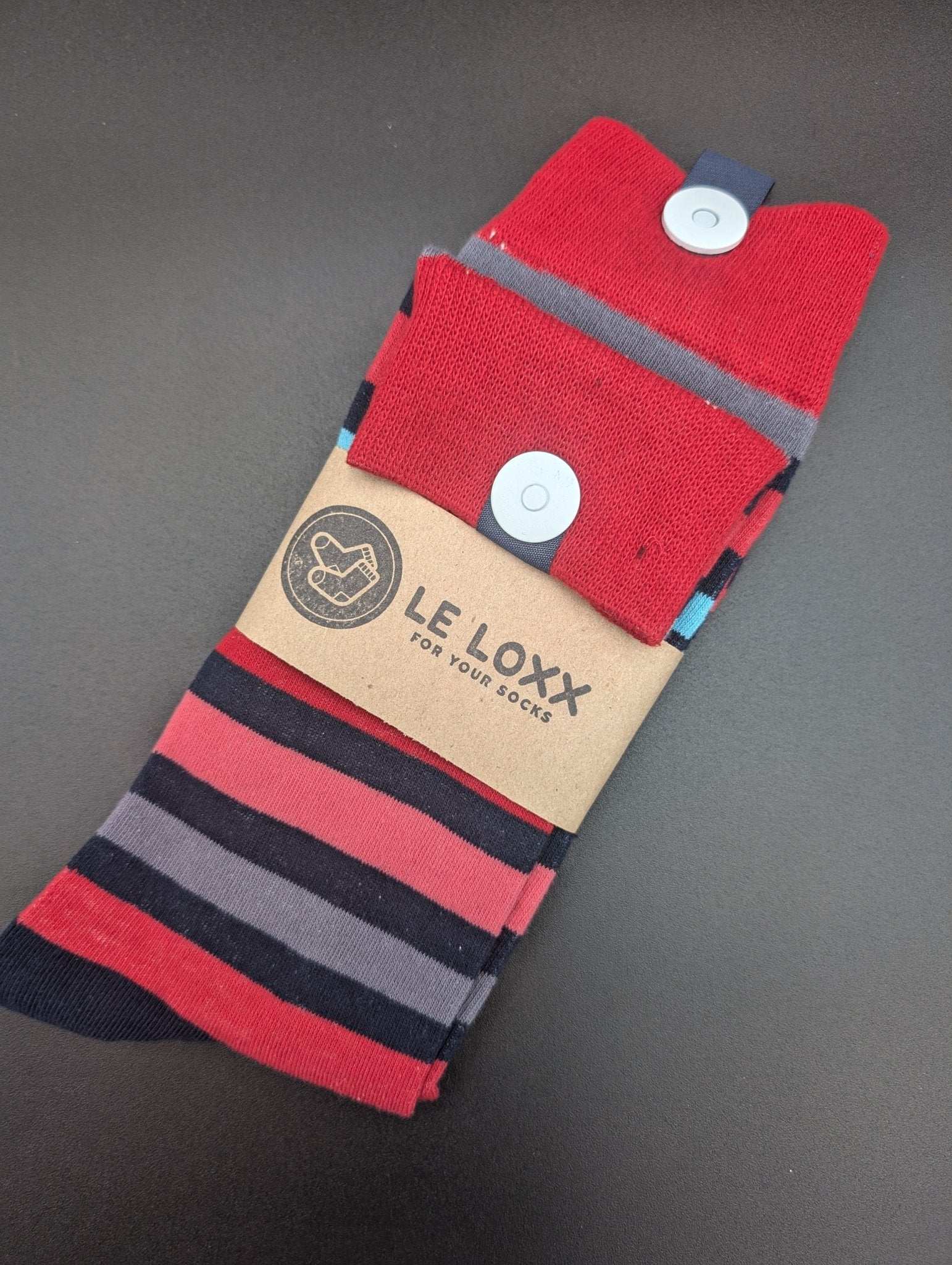Milan Executive Boardroom Socks – Magnetic Lock and Loop Design - Le Loxx