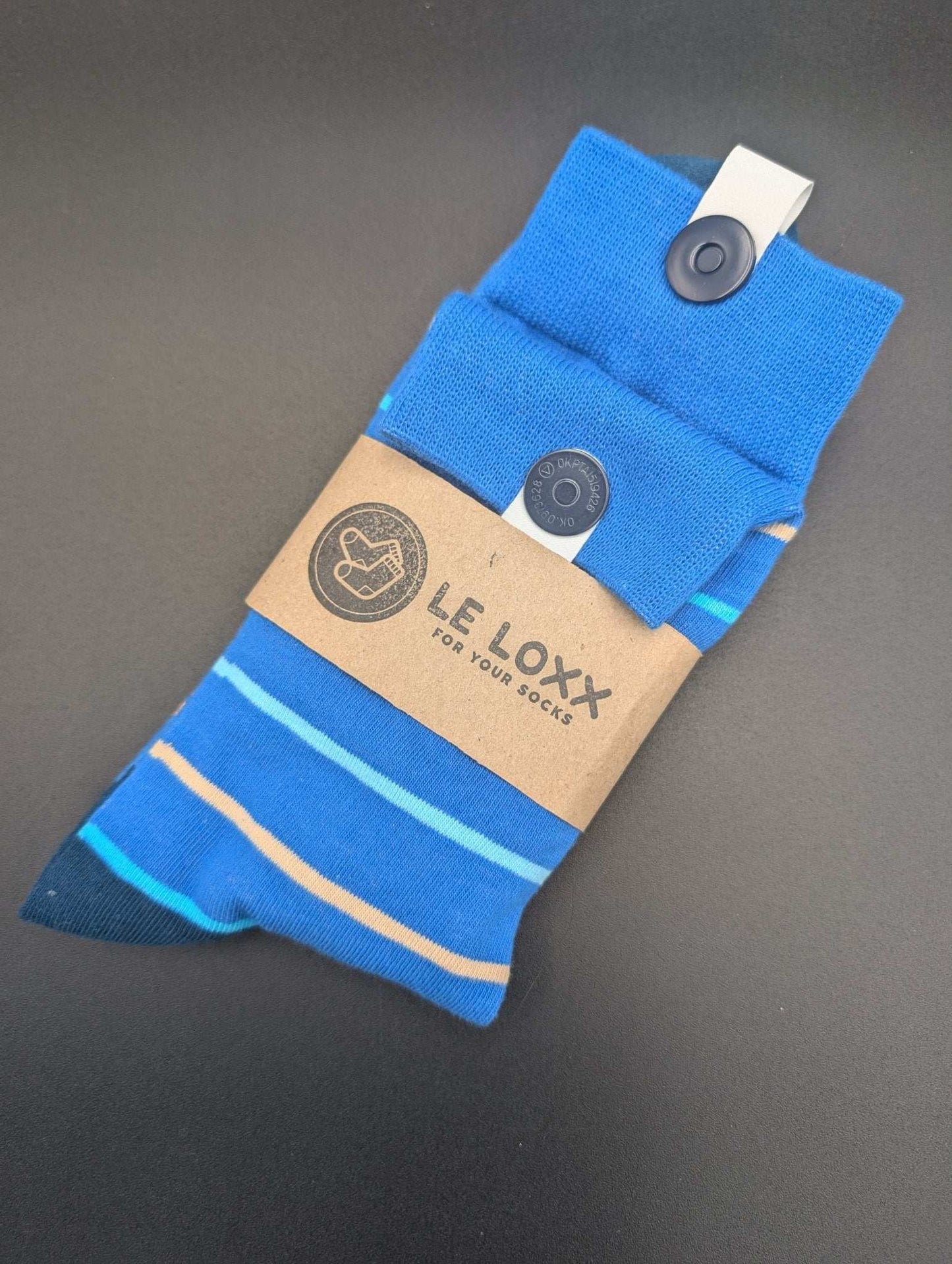 Milan Chairman Boardroom Socks – Magnetic Lock and Loop Design - Le Loxx
