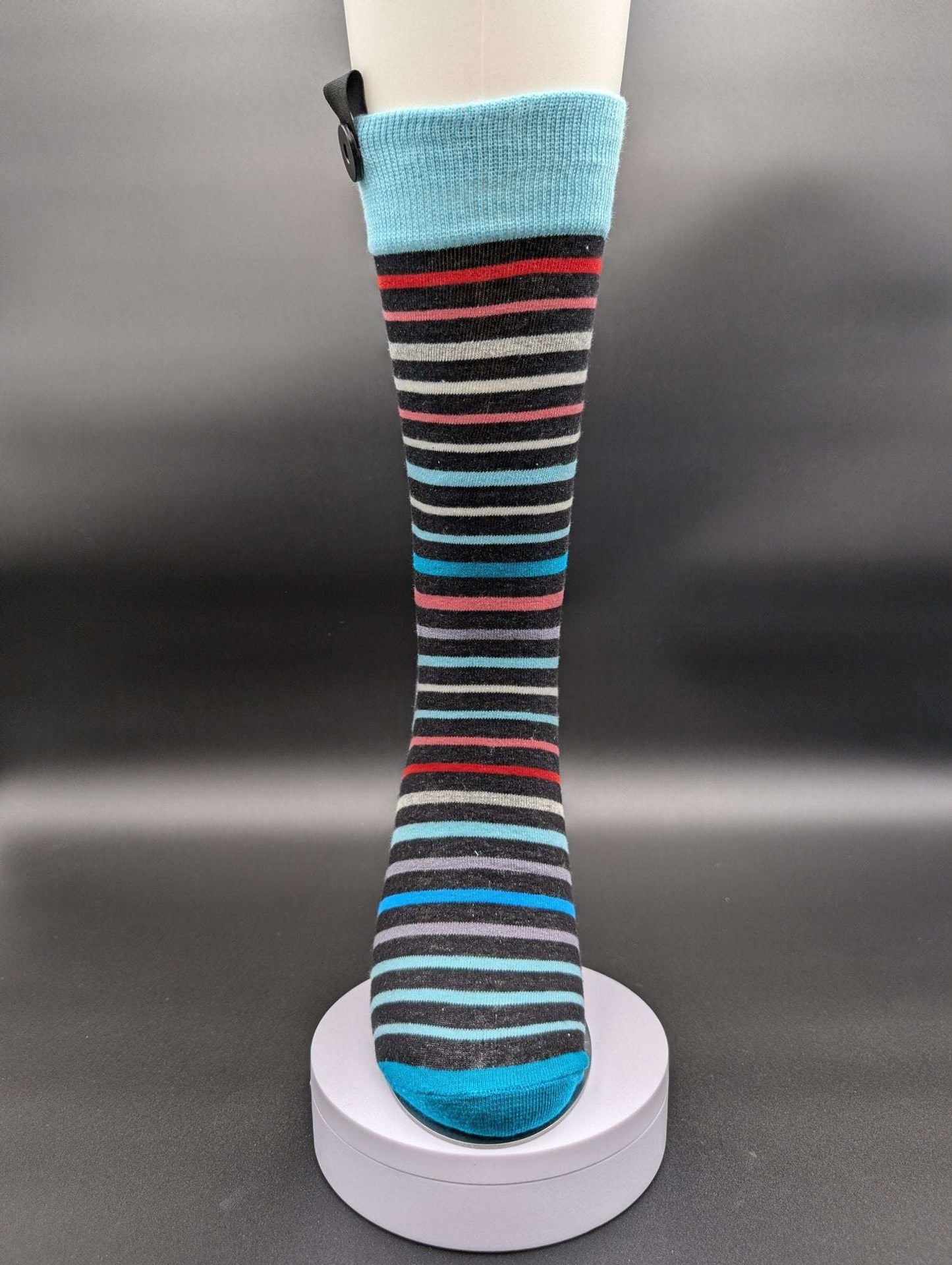 Milan Presidential Boardroom Socks – Magnetic Lock and Loop Design - Le Loxx