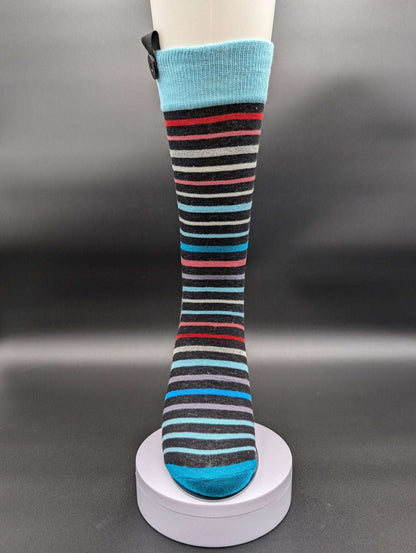 Milan Presidential Boardroom Socks – Magnetic Lock and Loop Design - Le Loxx