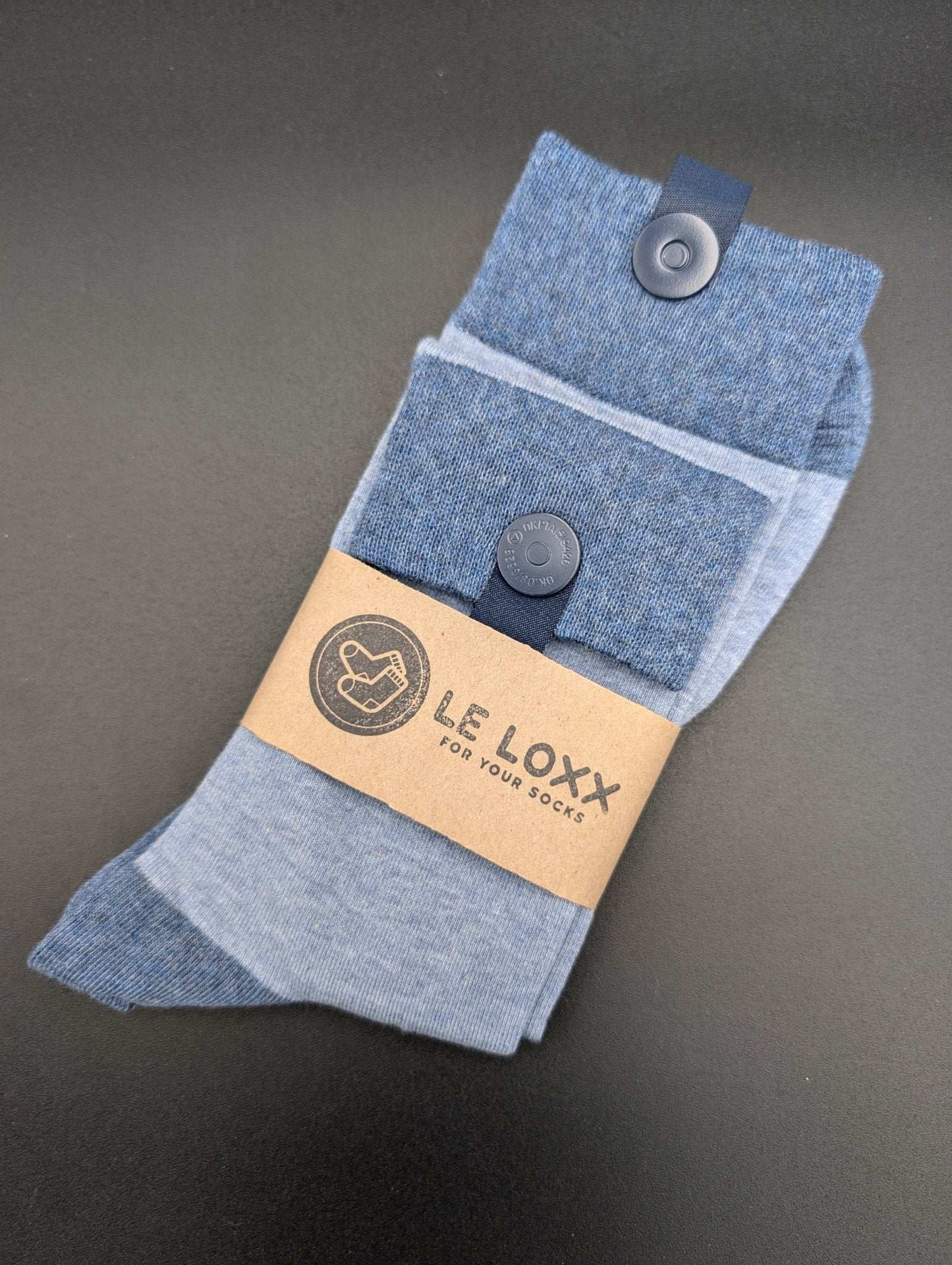 Monaco Joyful Boardroom Socks – Magnetic Lock and Loop Design - Le Loxx