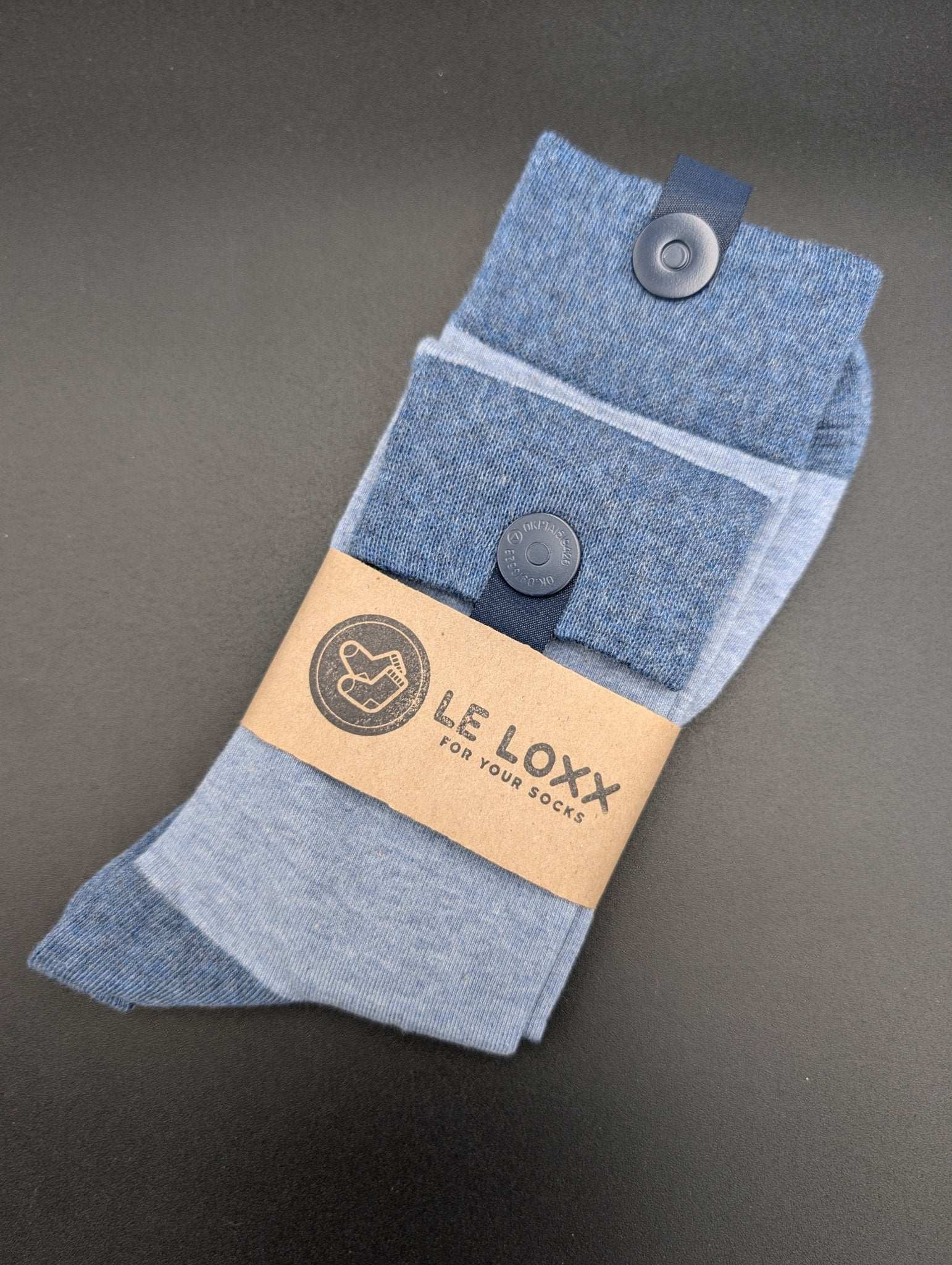 Monaco Joyful Boardroom Socks – Magnetic Lock and Loop Design - Le Loxx