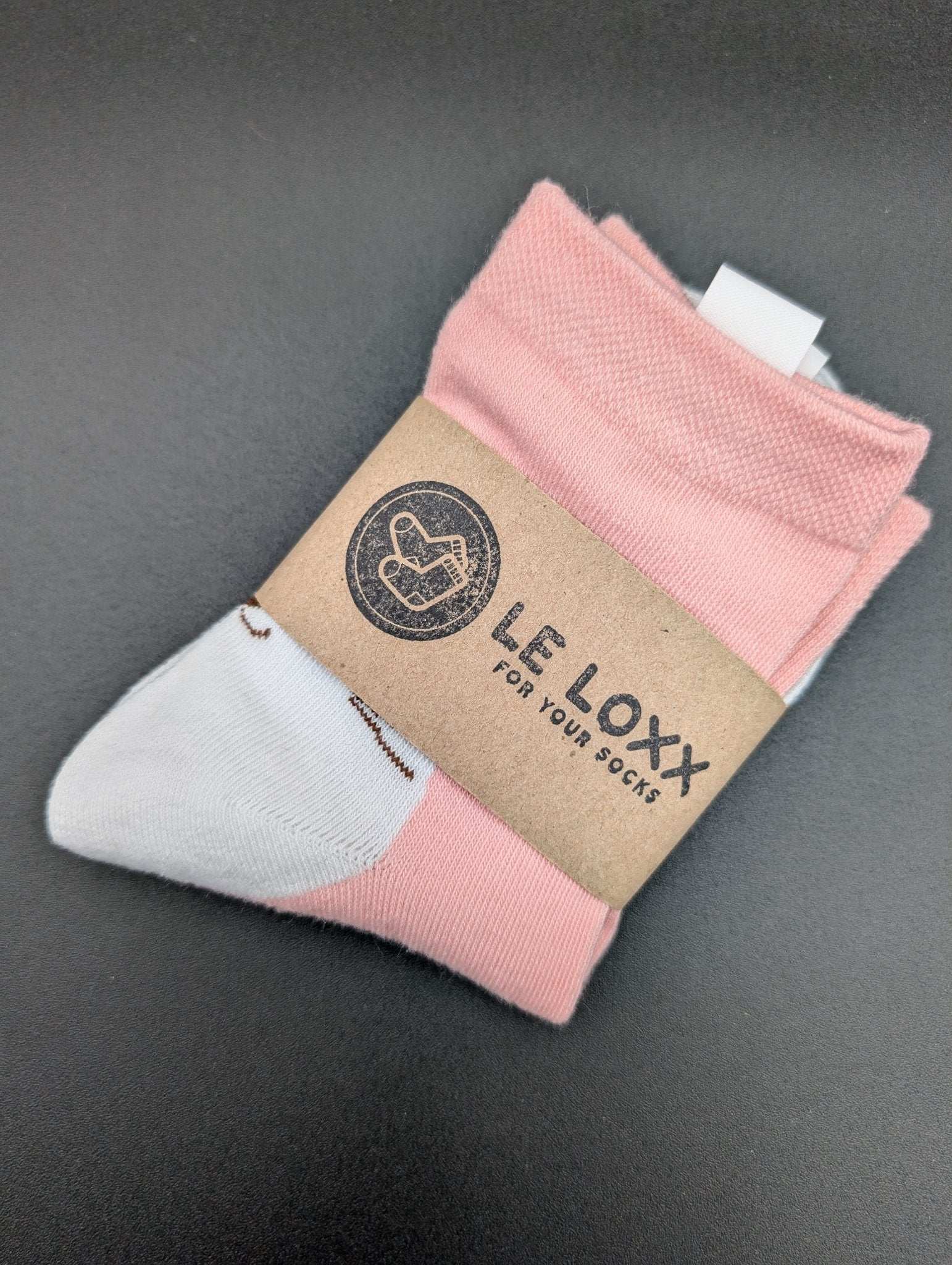 Osaka Pink Ankle Socks – Magnetic Lock and Loop Design - Le Loxx