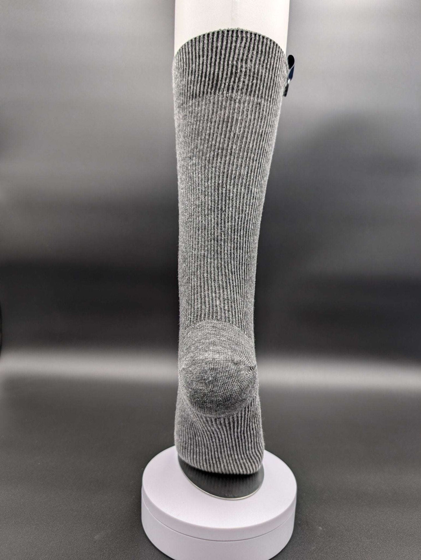 South of France Grey Executive Socks – Magnetic Lock and Loop Design - Le Loxx