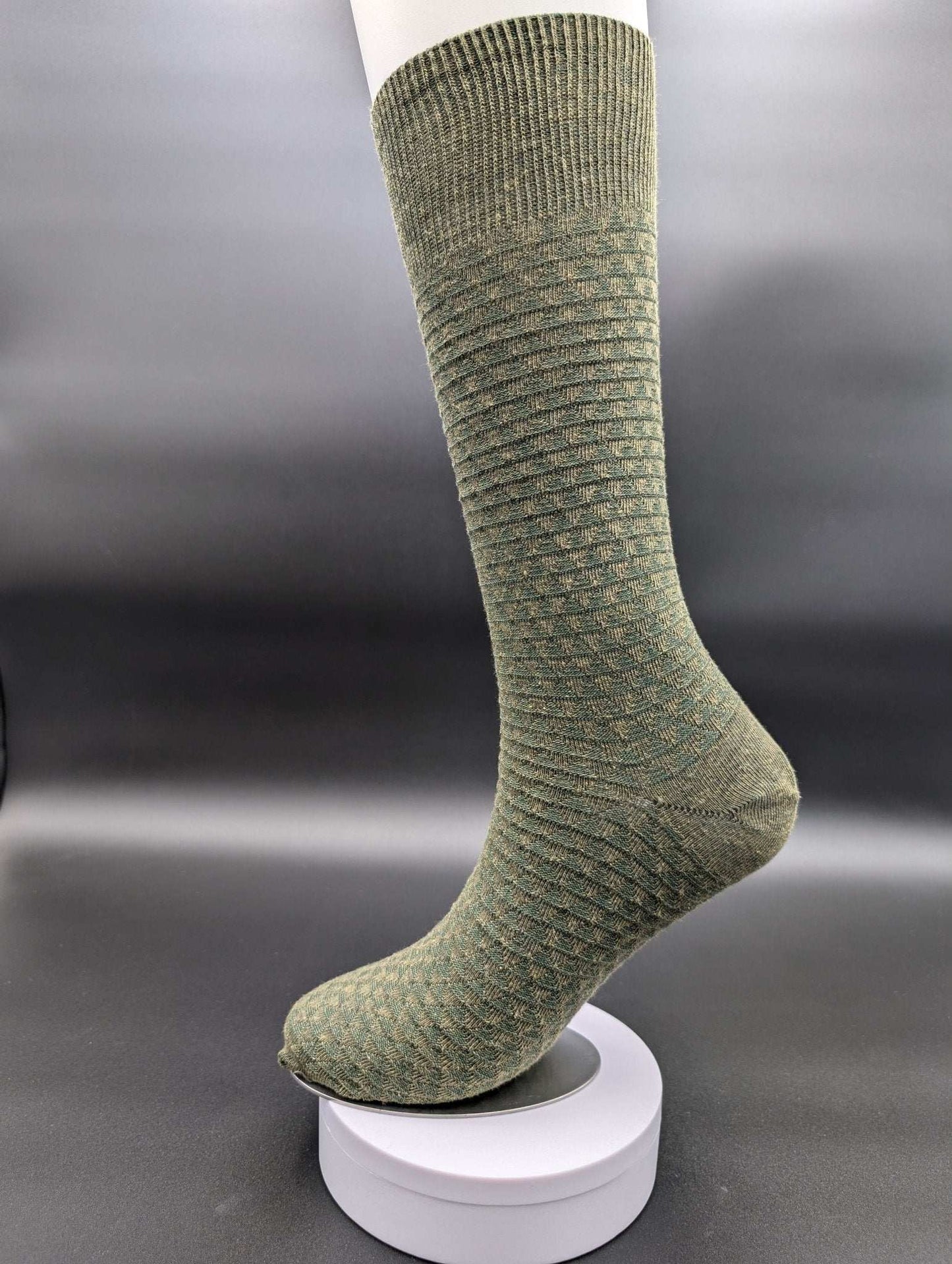 South of France Green Executive Socks – Magnetic Lock and Loop Design - Le Loxx