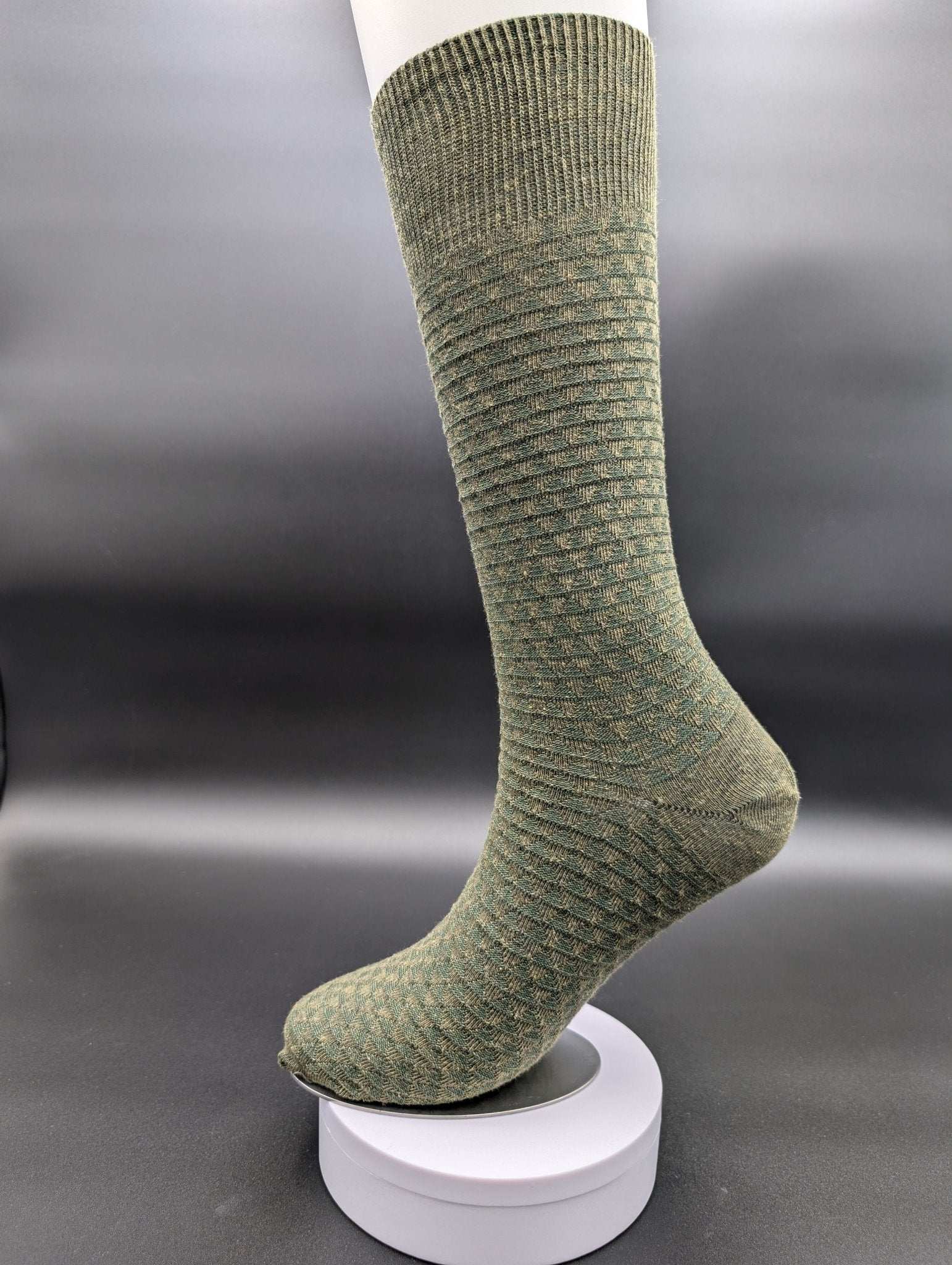 South of France Green Executive Socks – Magnetic Lock and Loop Design - Le Loxx
