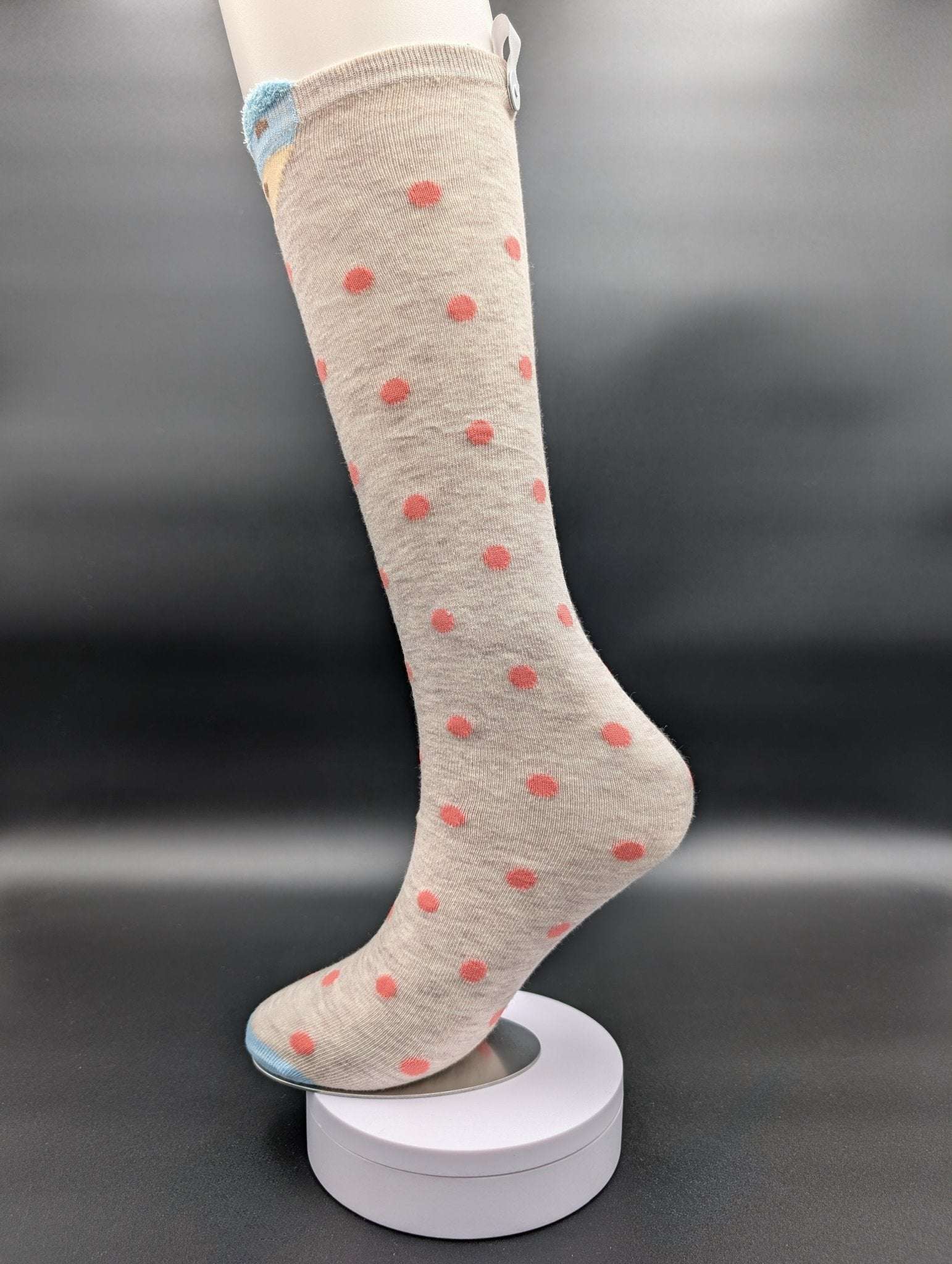 Sichuan Fox Knee High Kids Socks – Magnetic Lock and Loop Design - Le Loxx
