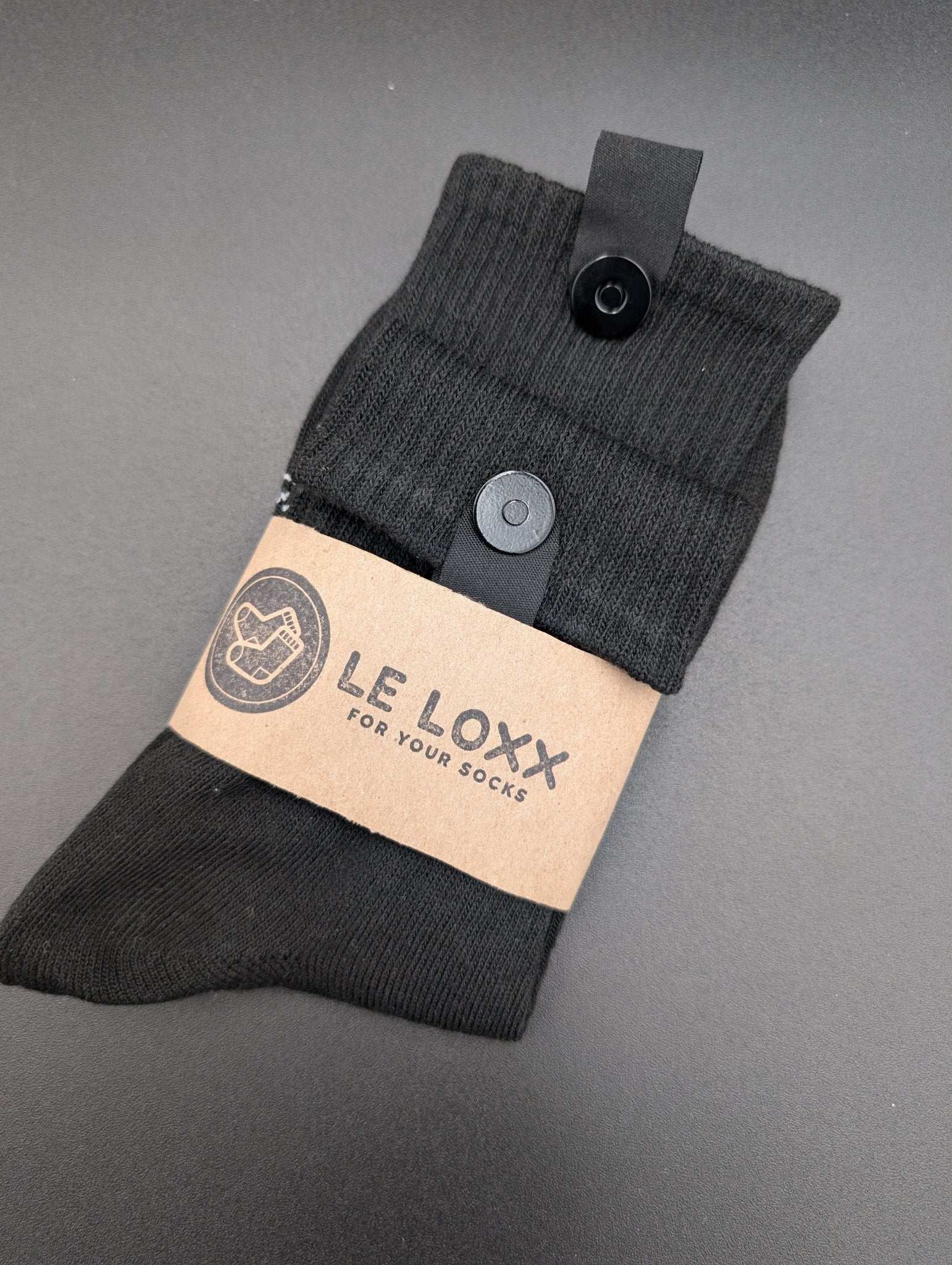 Monterey Crew Socks – Magnetic Lock and Loop Design - Le Loxx