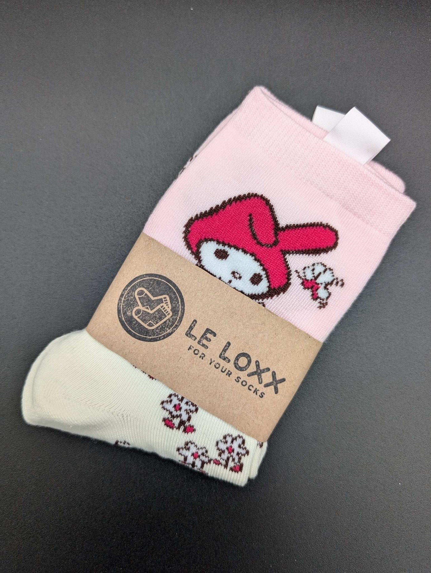 Melo Yipeeee Novelty Socks – Magnetic Lock and Loop Design - Le Loxx