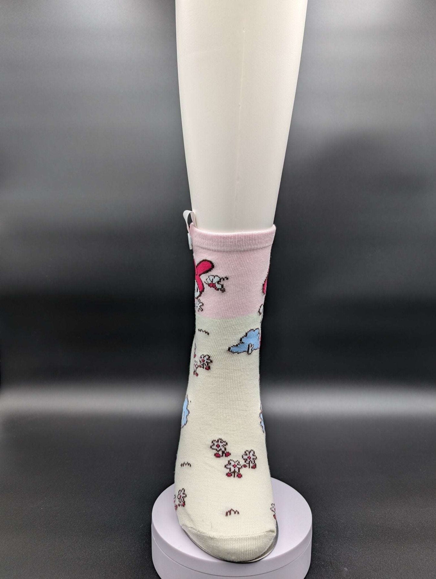 Melo Yipeeee Novelty Socks – Magnetic Lock and Loop Design - Le Loxx