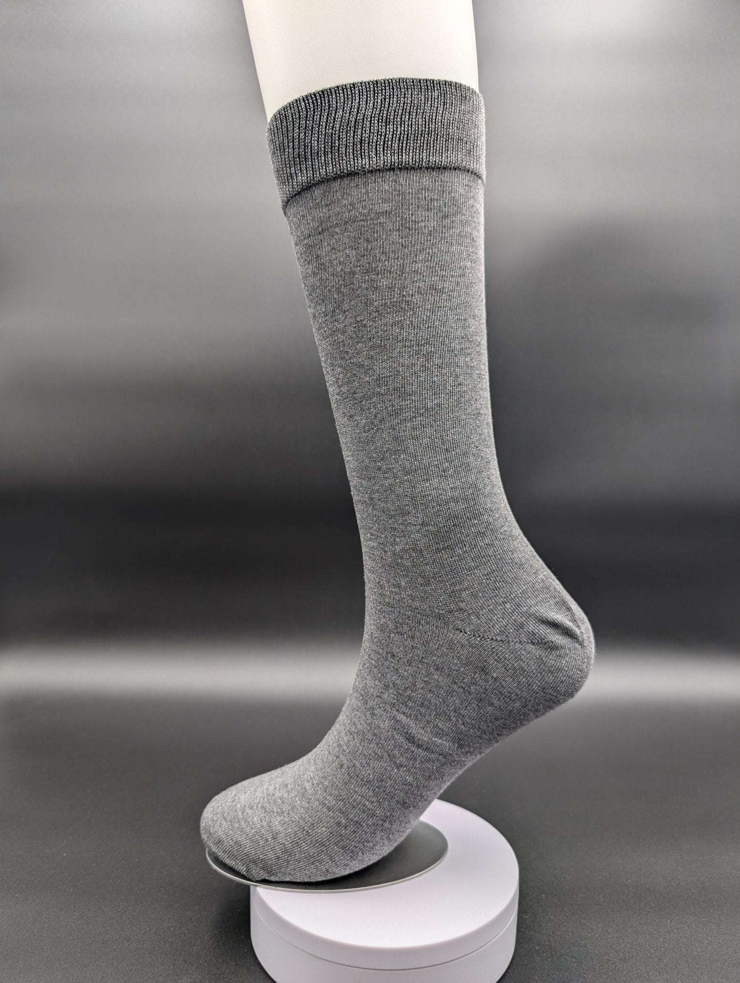 Greenland Grey Boardroom Socks – Magnetic Lock and Loop Design - Le Loxx