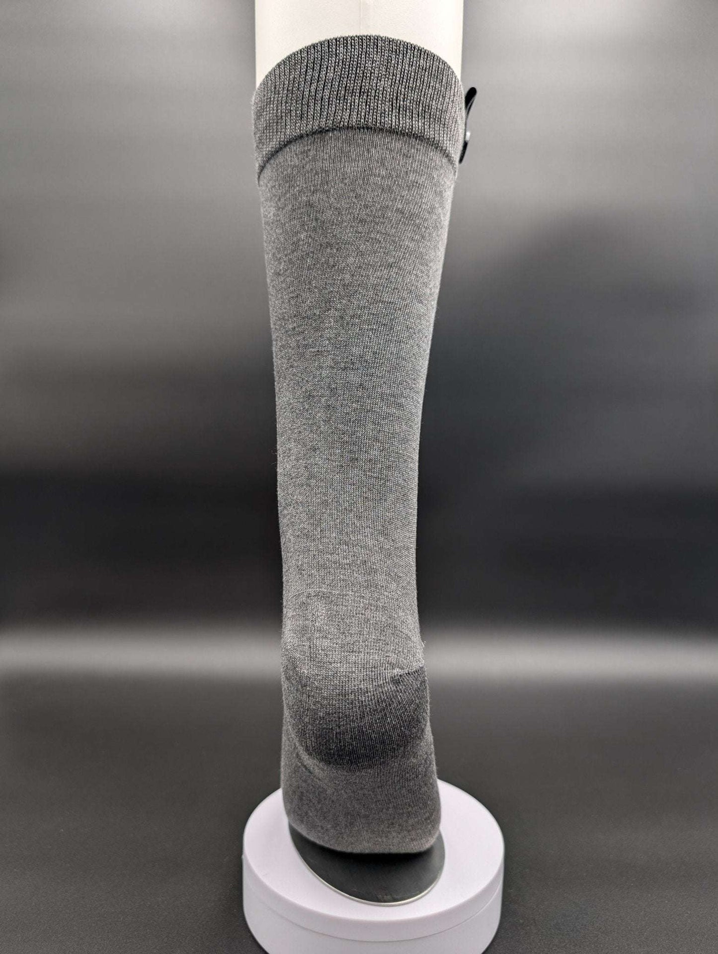 Greenland Grey Boardroom Socks – Magnetic Lock and Loop Design - Le Loxx