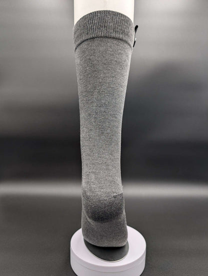 Greenland Grey Boardroom Socks – Magnetic Lock and Loop Design - Le Loxx