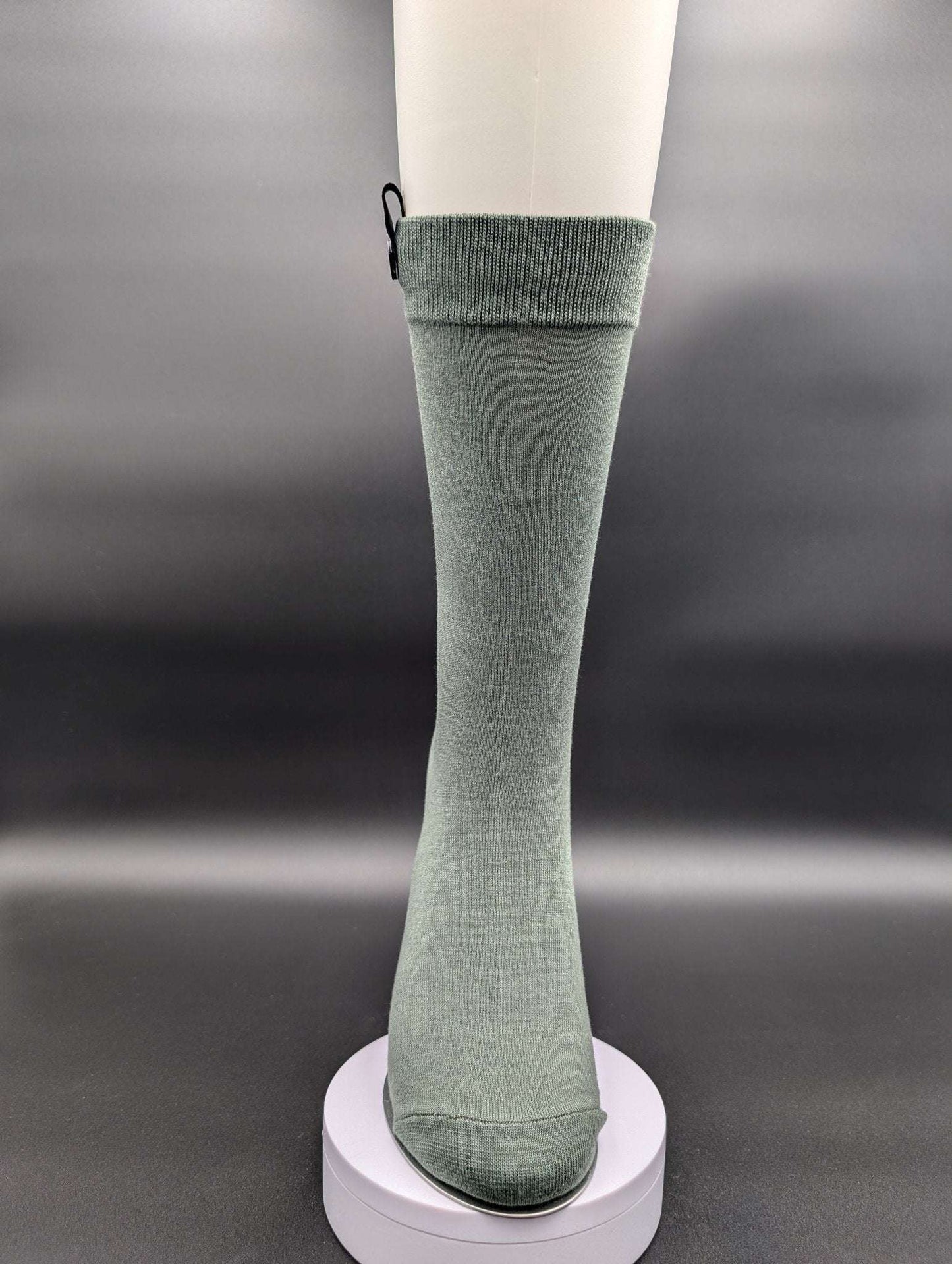 Greenland Mint Green Boardroom Socks – Magnetic Lock and Loop Design - Le Loxx