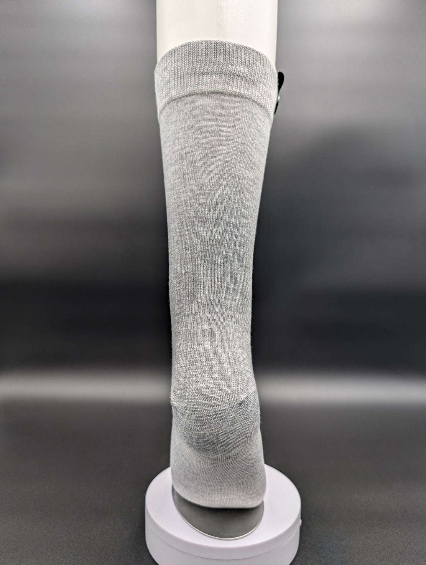 Greenland Light Grey Boardroom Socks – Magnetic Lock and Loop Design - Le Loxx