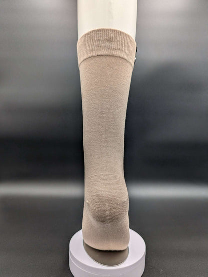 Greenland Light Truffle Boardroom Socks – Magnetic Lock and Loop Design - Le Loxx