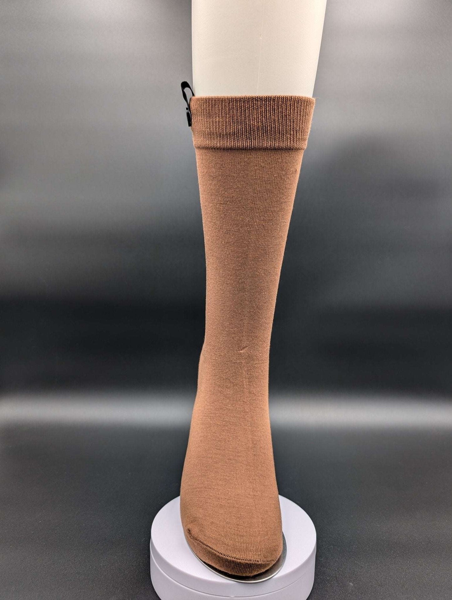 Greenland Truffle Boardroom Socks – Magnetic Lock and Loop Design - Le Loxx