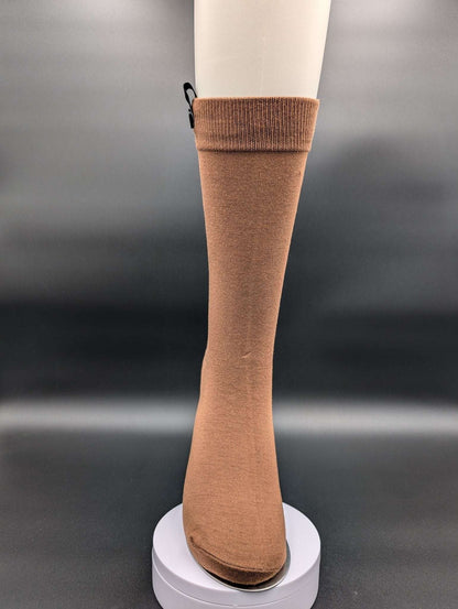 Greenland Truffle Boardroom Socks – Magnetic Lock and Loop Design - Le Loxx