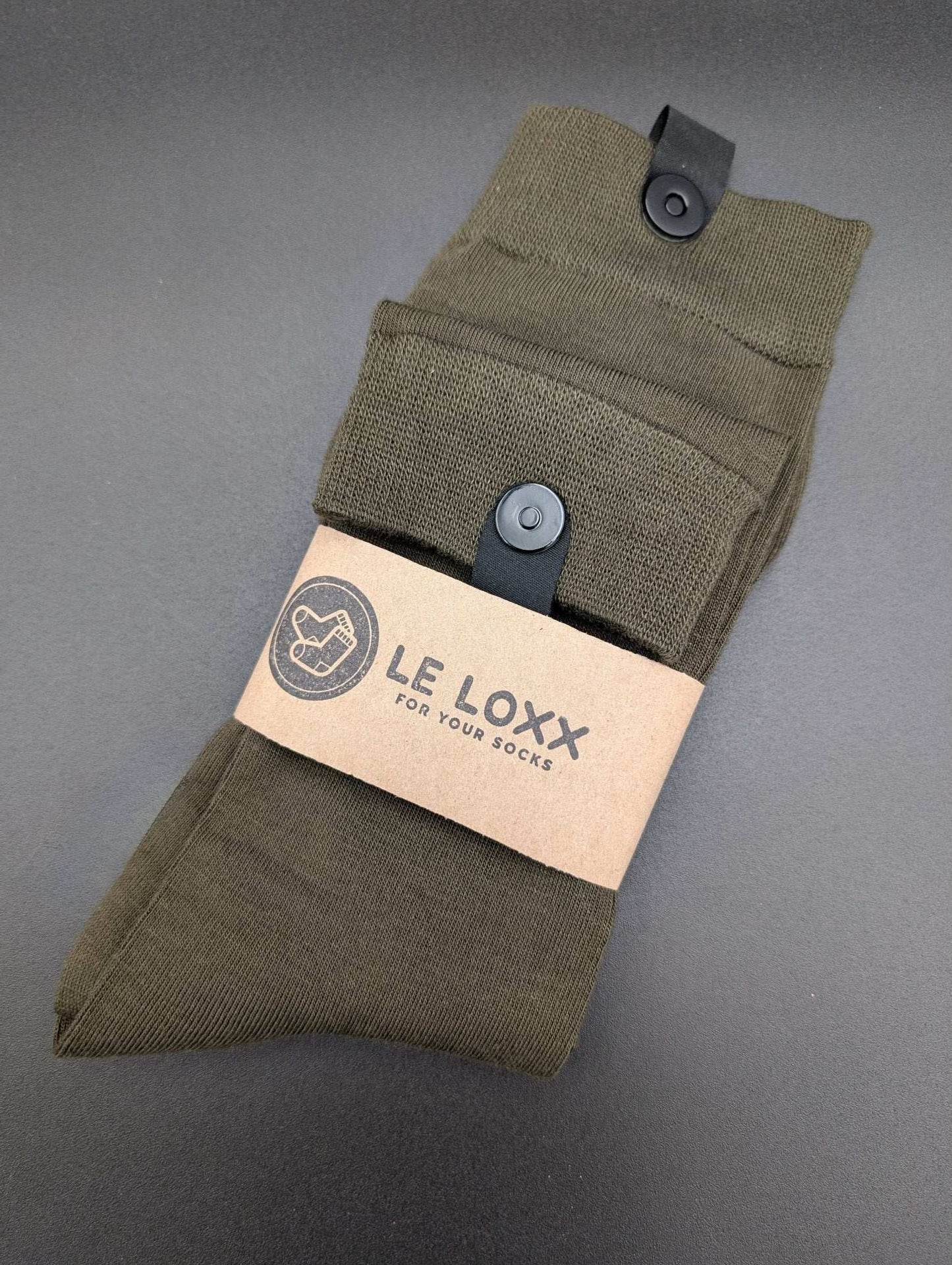 Greenland Dark Green boardroom socks - Le Loxx