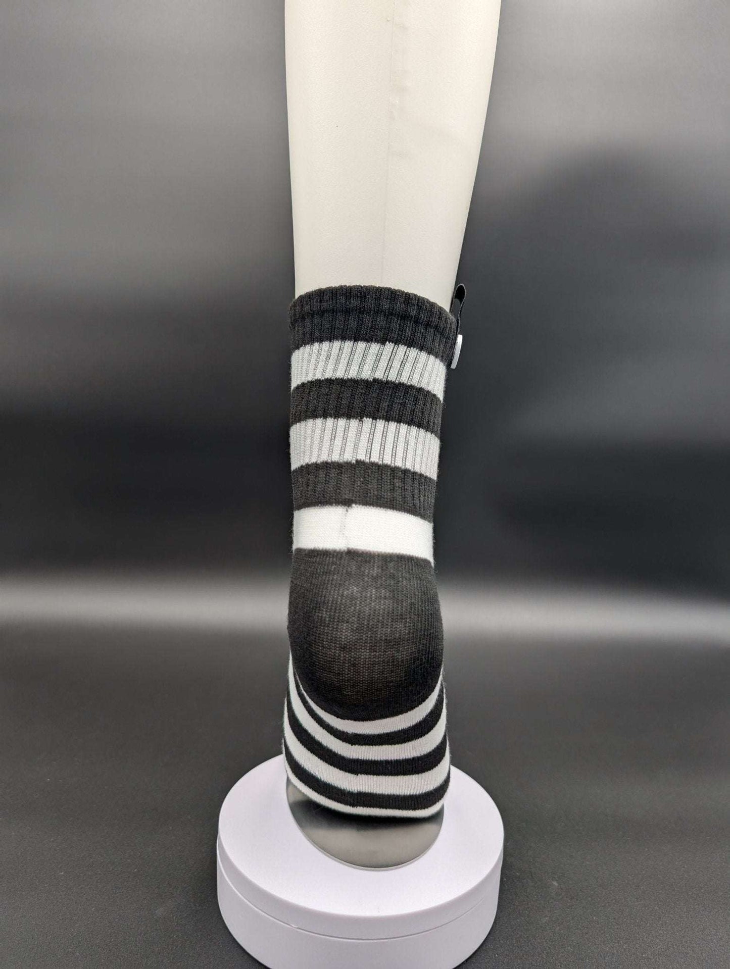 Zurich Striped Novelty Socks – Magnetic Lock and Loop Design - Le Loxx