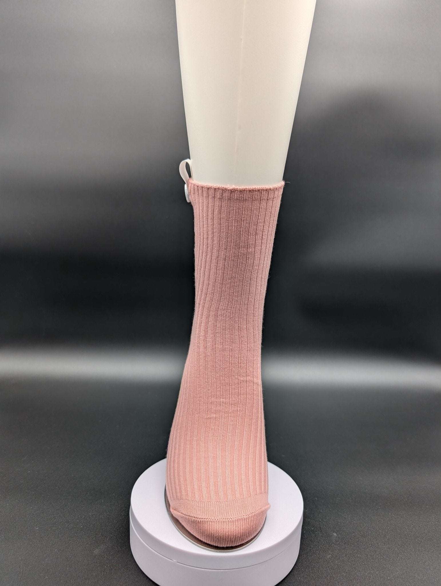 Vienna Pink Ankle Socks – Magnetic Lock and Loop Design - Le Loxx