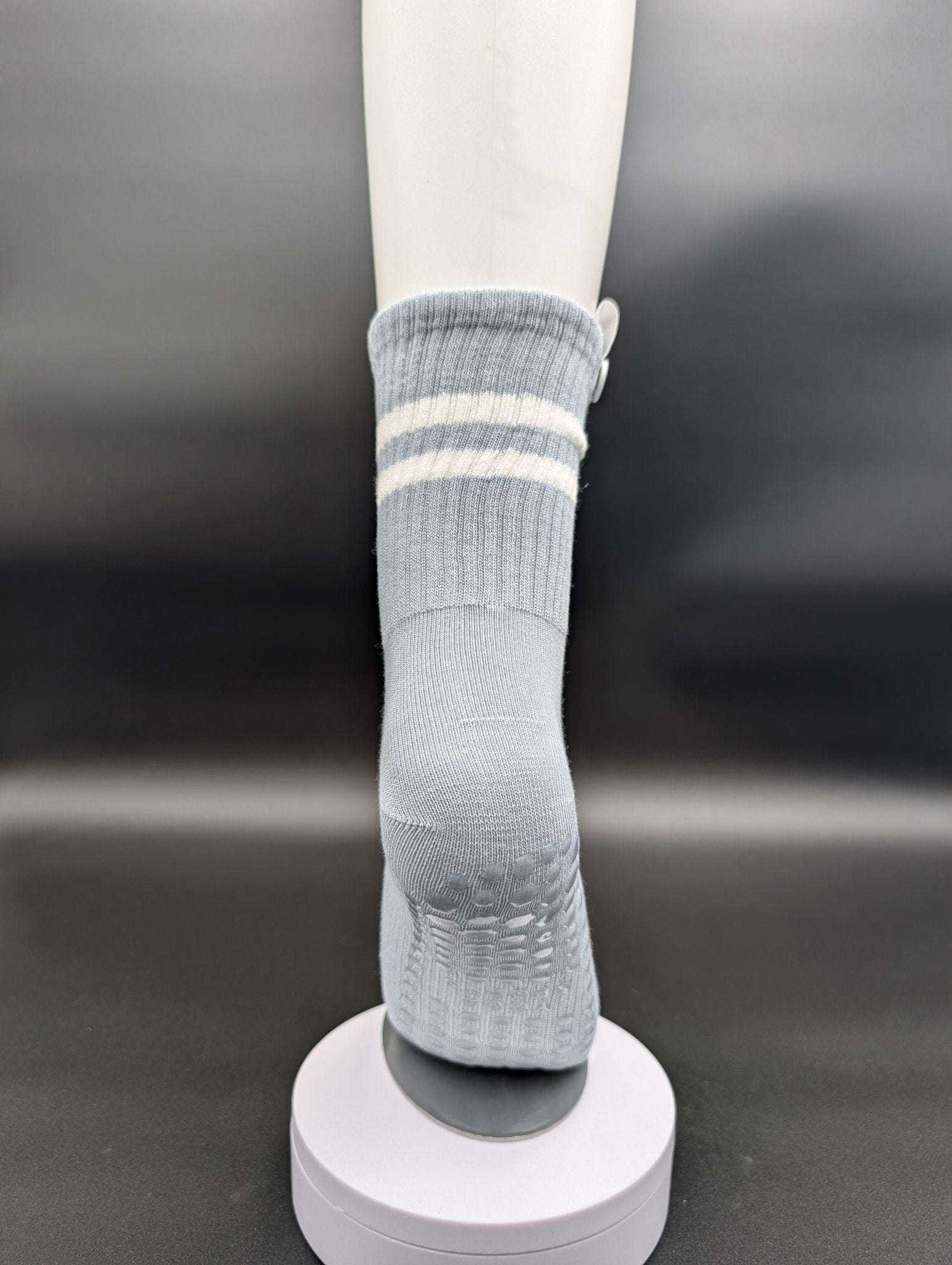 Sydney Blue Pilates Socks – Magnetic Lock and Loop Design - Le Loxx