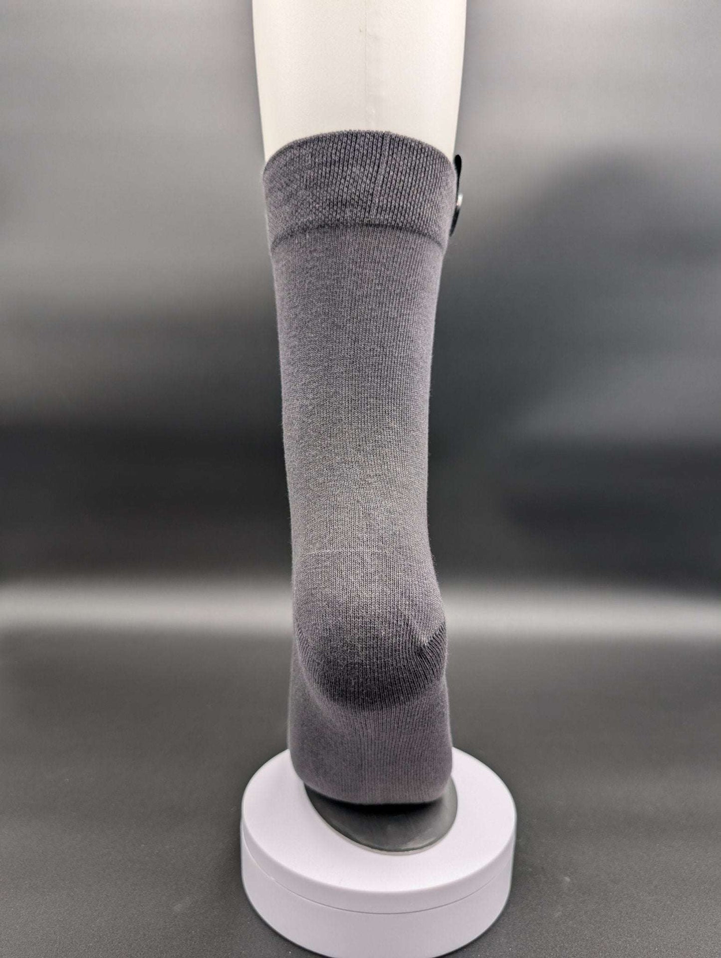 Toronto Grey Business Socks – Magnetic Lock and Loop Design - Le Loxx