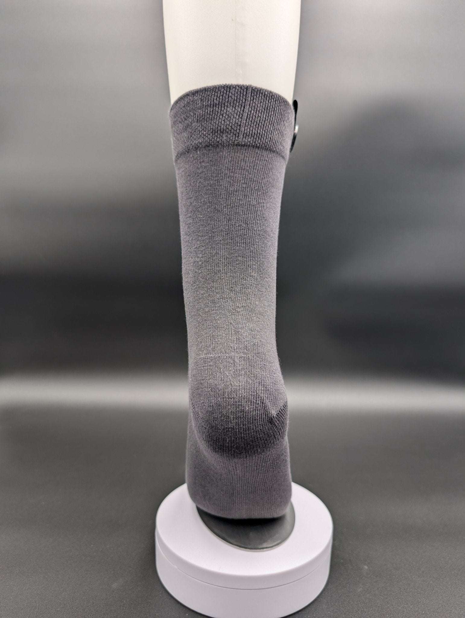 Toronto Grey Business Socks – Magnetic Lock and Loop Design - Le Loxx