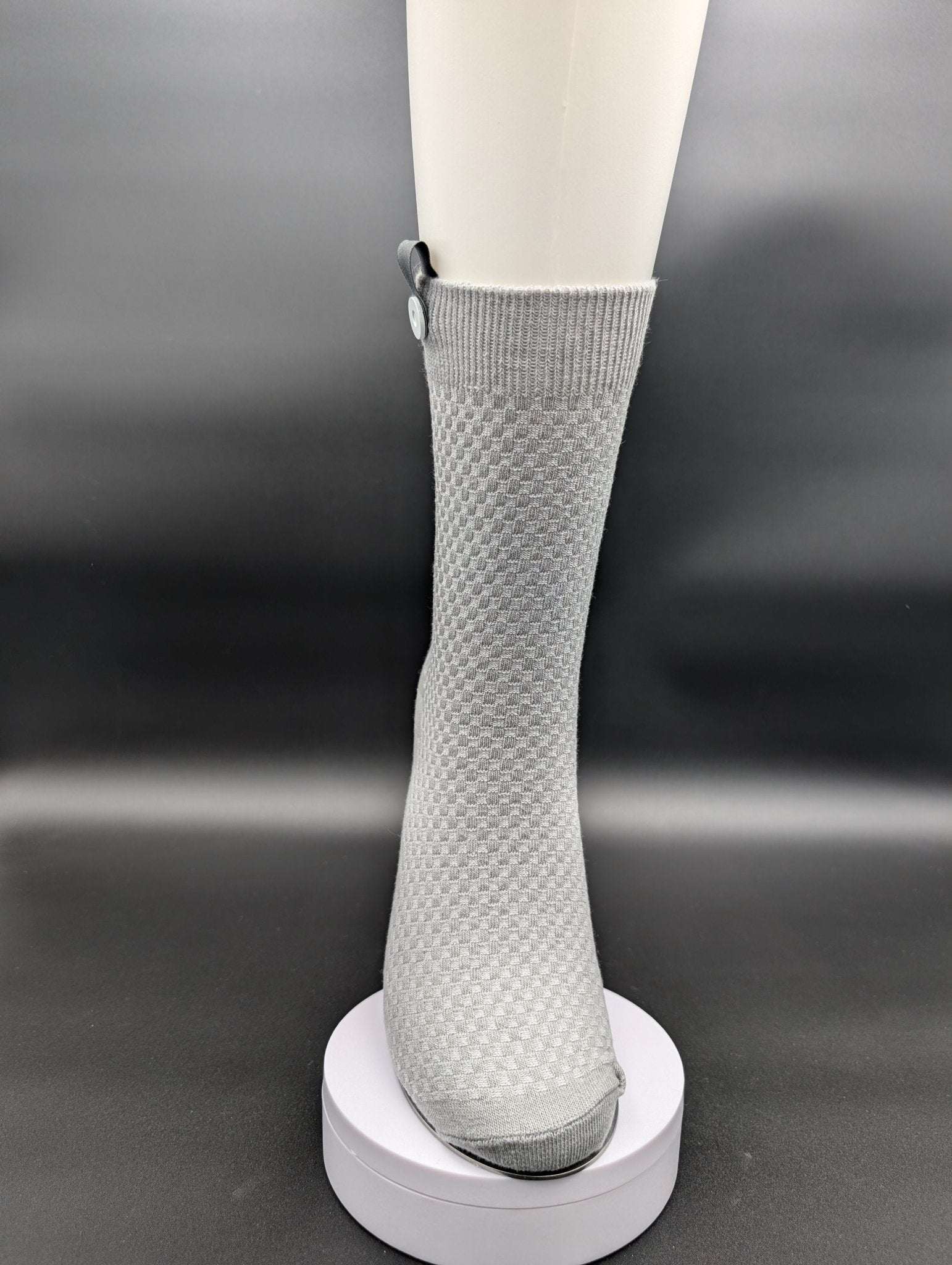 Shanghai Silver Bamboo Crew Socks – Magnetic Lock and Loop Design - Le Loxx