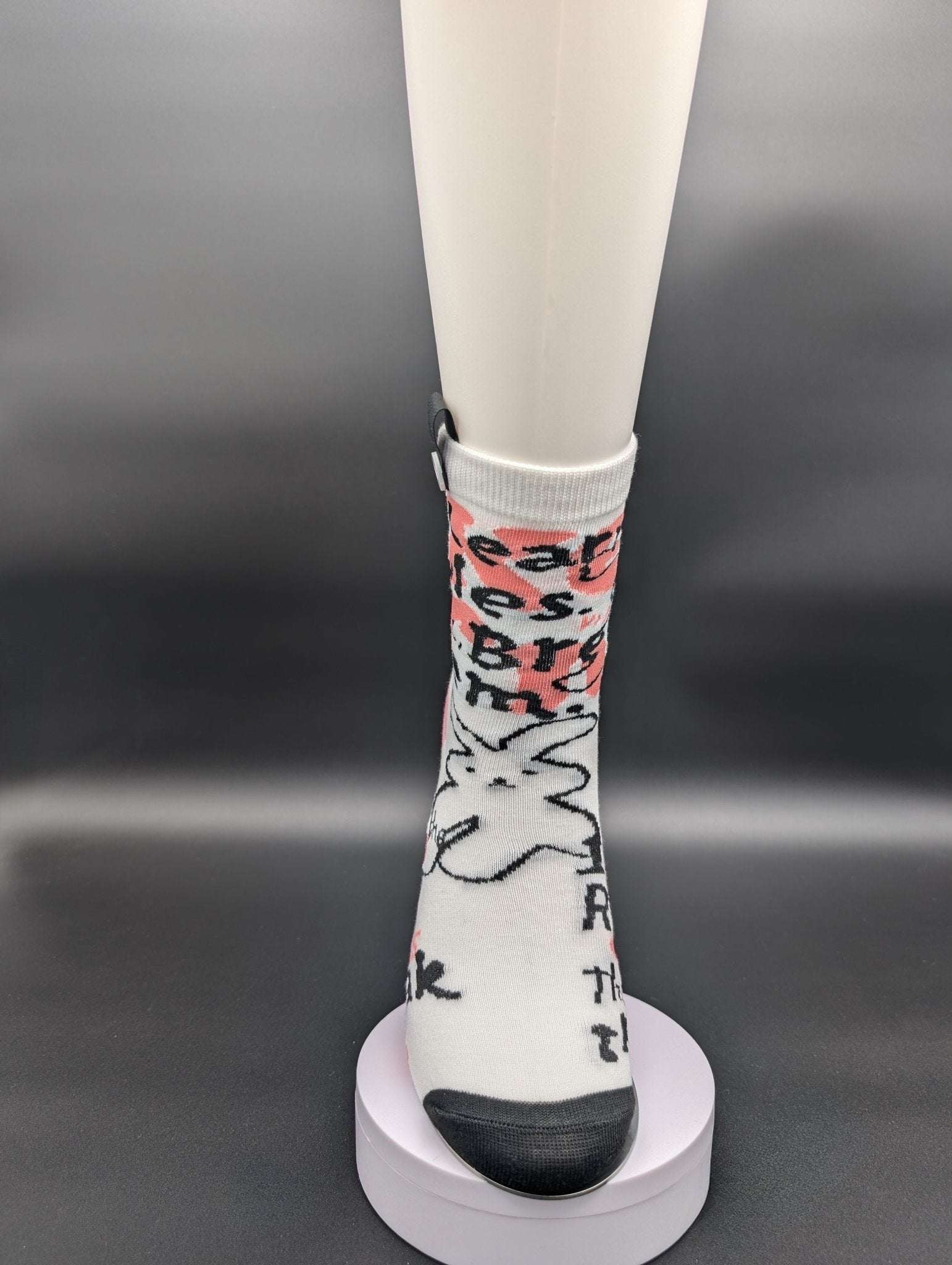 Le Bunny Mom Novelty Socks – Magnetic Lock and Loop Design - Le Loxx